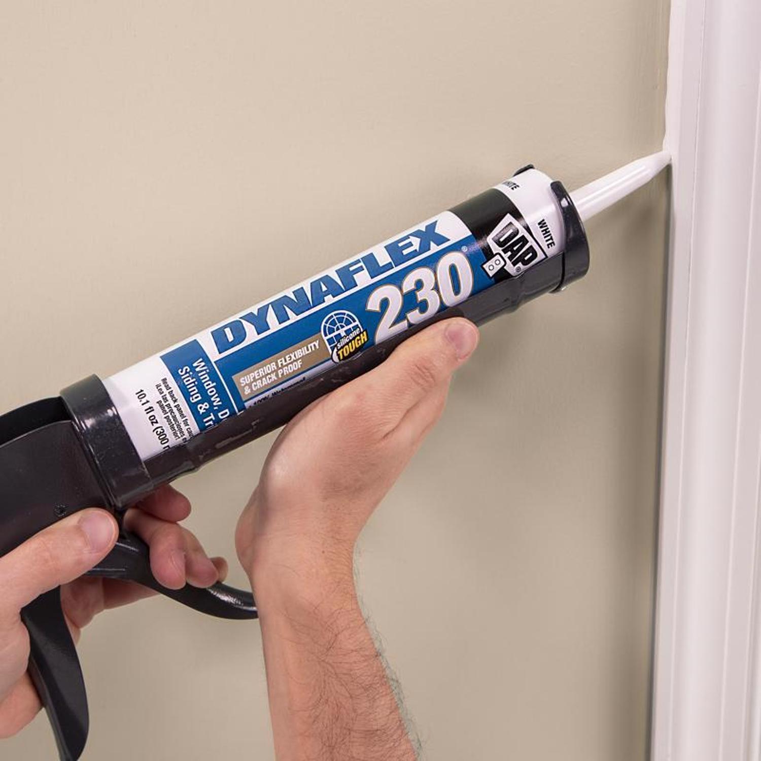 DAP Dynaflex 230 Almond Premium Latex Door/Siding/ Window Sealant 10.1 oz
