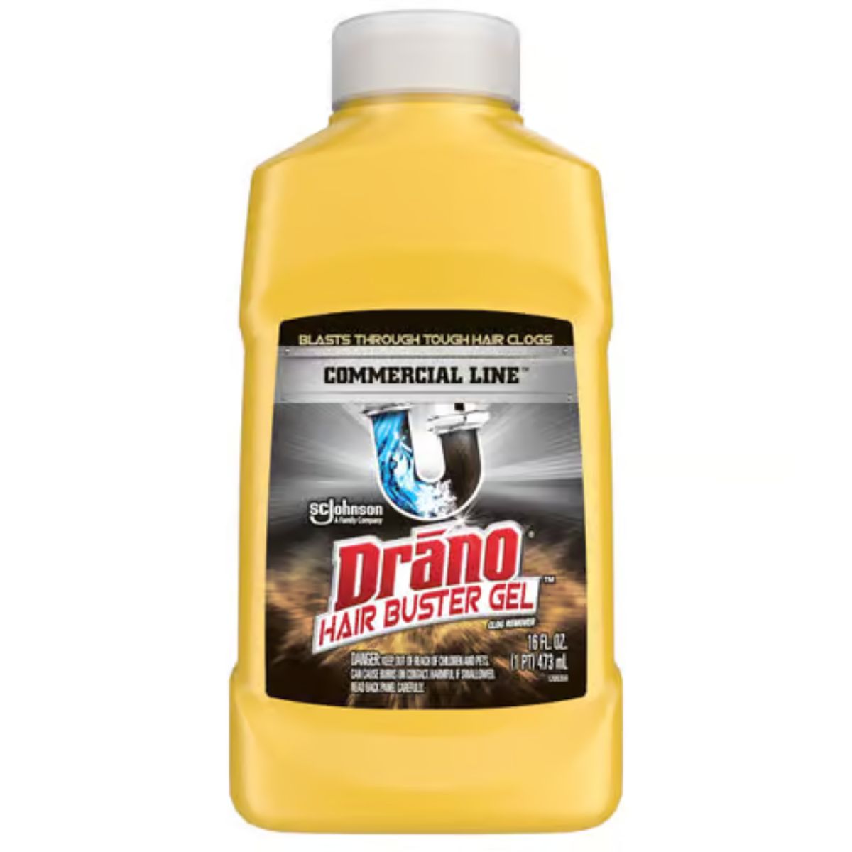 Drano Commercial Gel Hair Clog Remover 16 oz.