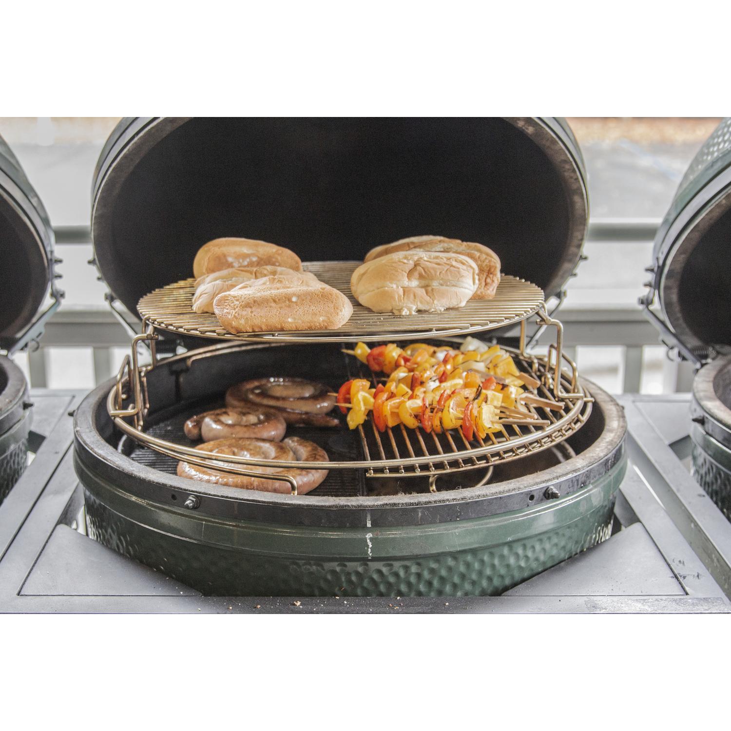 Big Green Egg EGGspander - 2 pc. XL Multi-Level Rack 23 in.