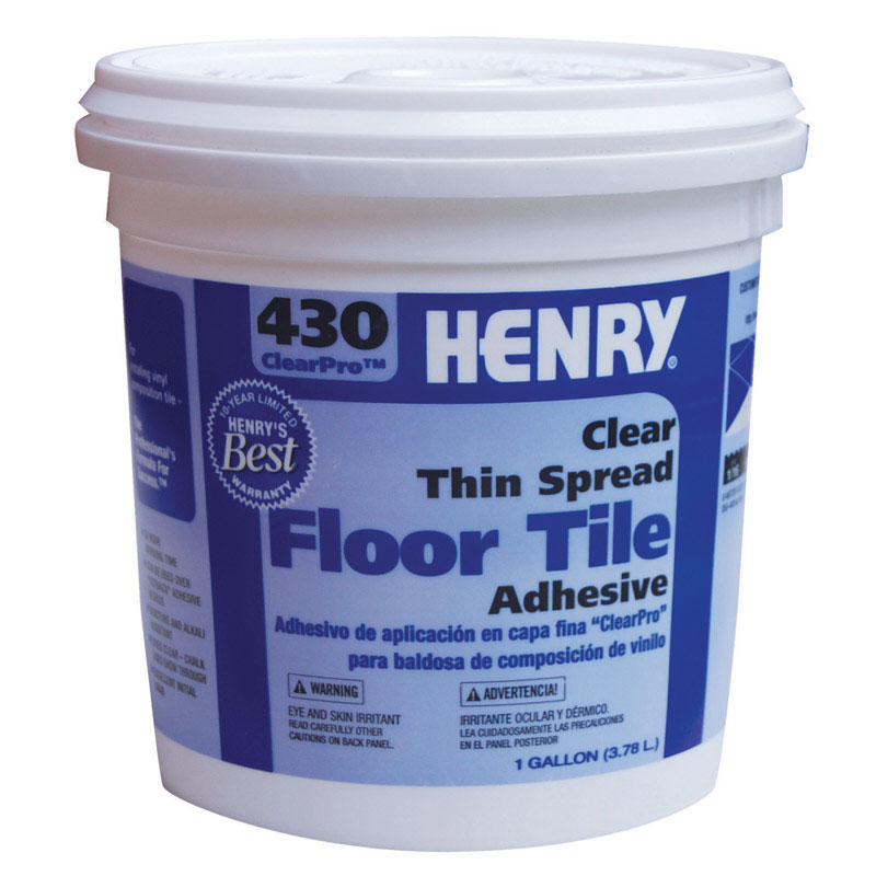 Henry 430 ClearPro Floor Tile Adhesive 1 gal