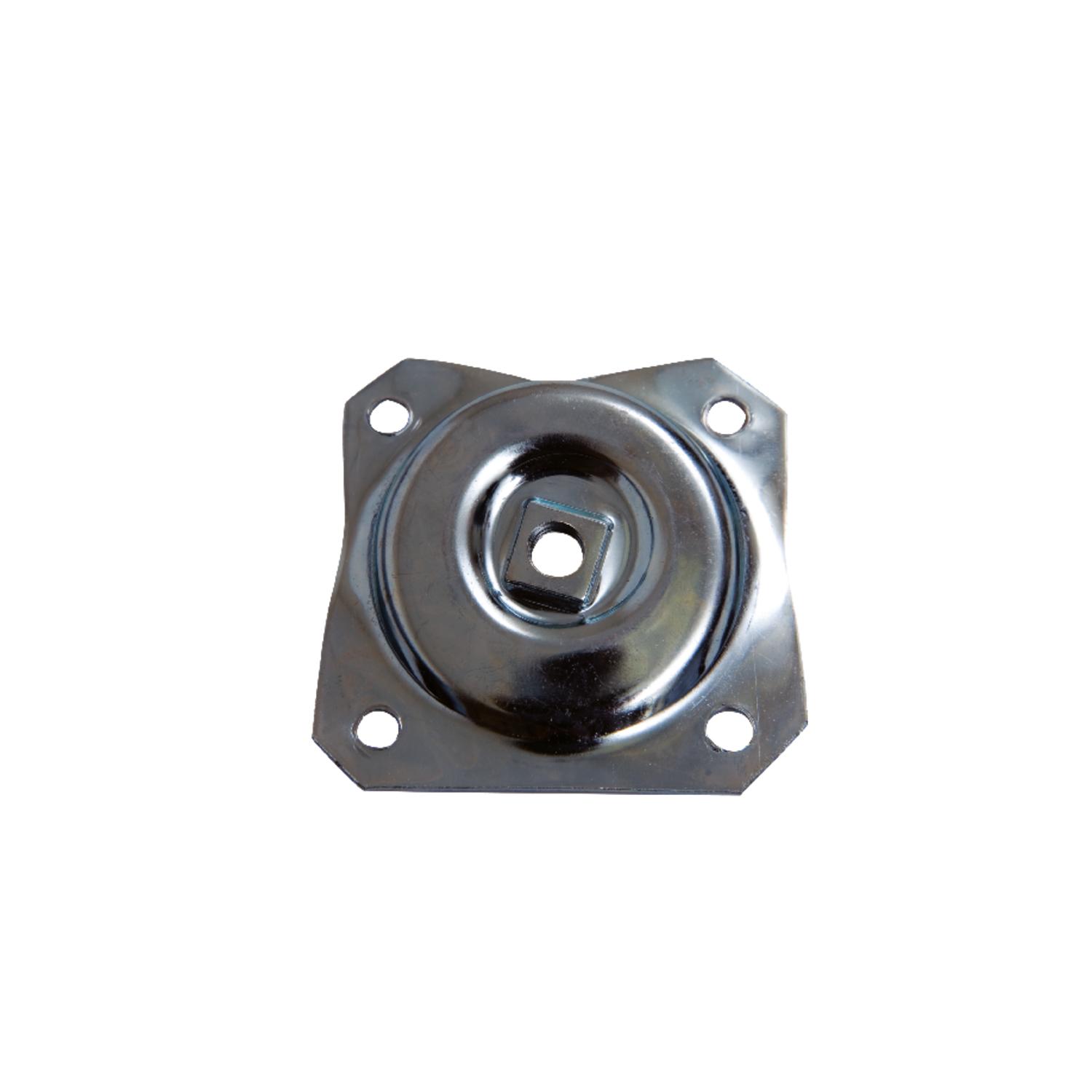 Waddell 2-1/2 in. H Angled Steel Table Leg Plate