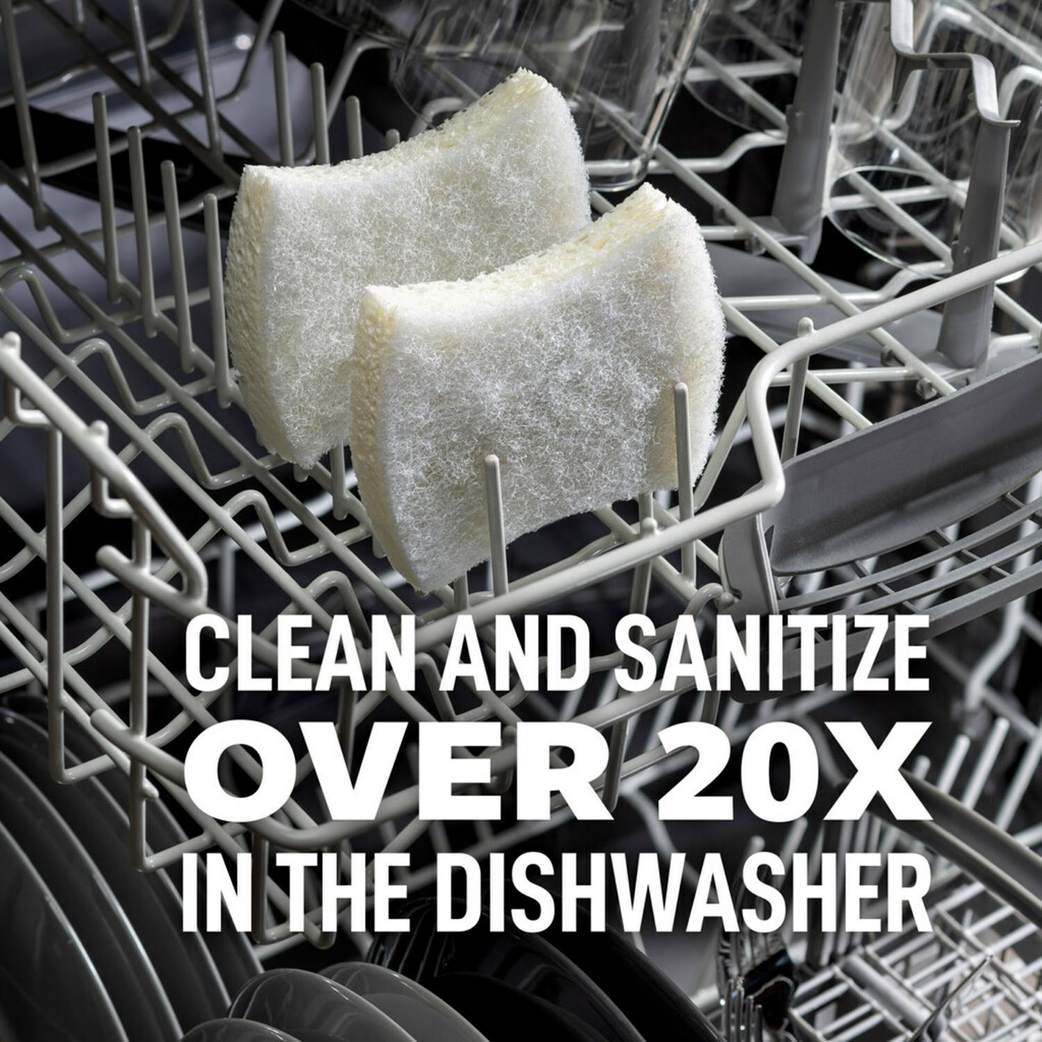 Scotch-Brite Greener Clean Non-Scratch Scrubber Sponge For Multi-Purpose 4.5 in. L 3 pk