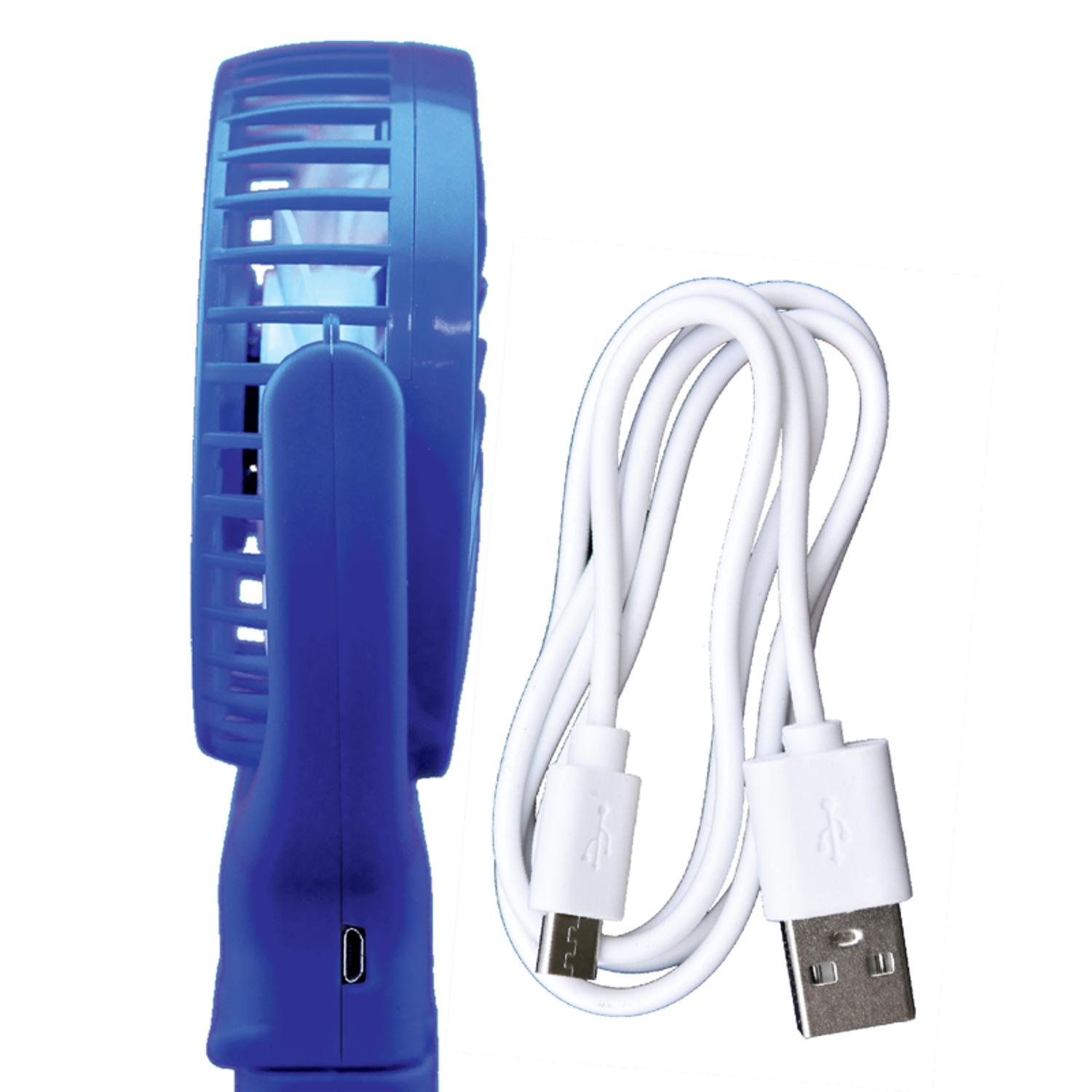 Blazing Ledz Fantastic Fan Hands Free Personal Fan Plastic 1 Pack