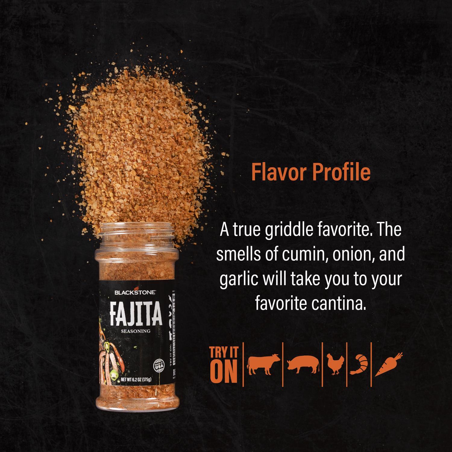 Blackstone Fajita BBQ Seasoning 6.2 oz