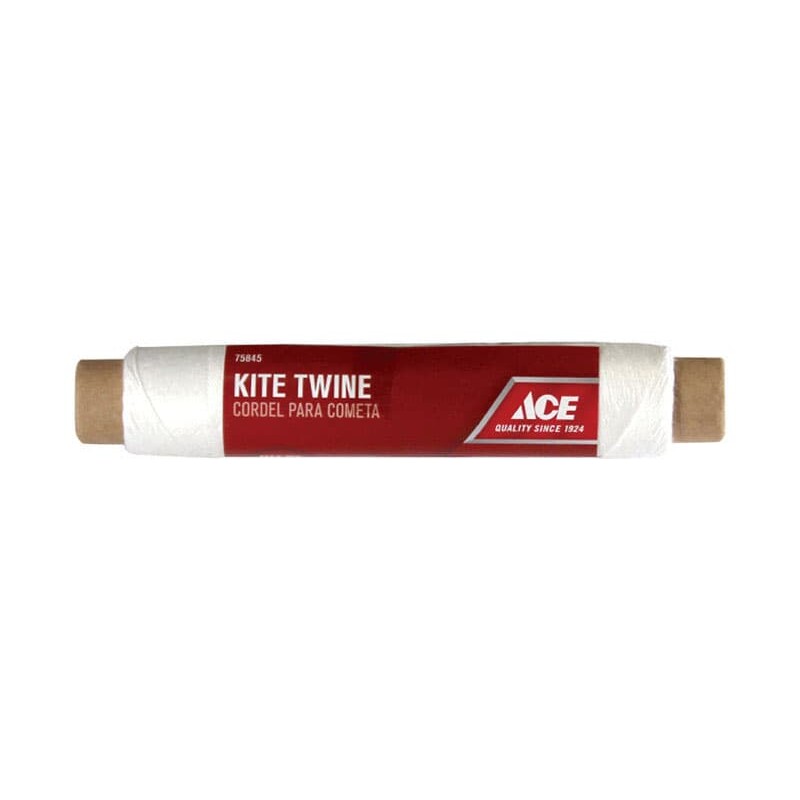Ace 600 ft. L White Twisted Poly Kite Twine