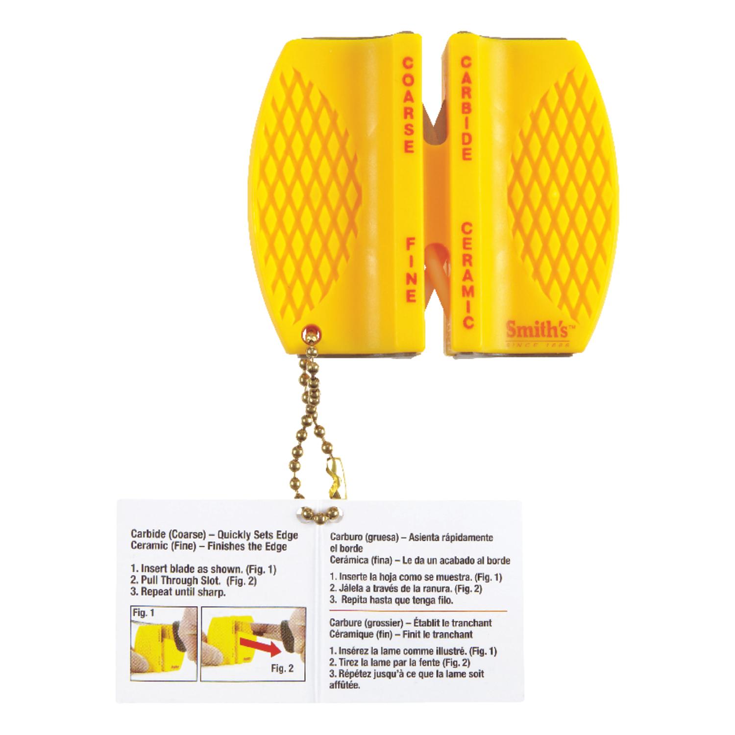 Smith's 7 in. L Carbide/Ceramic Knife Sharpener 800 Grit 1 pc