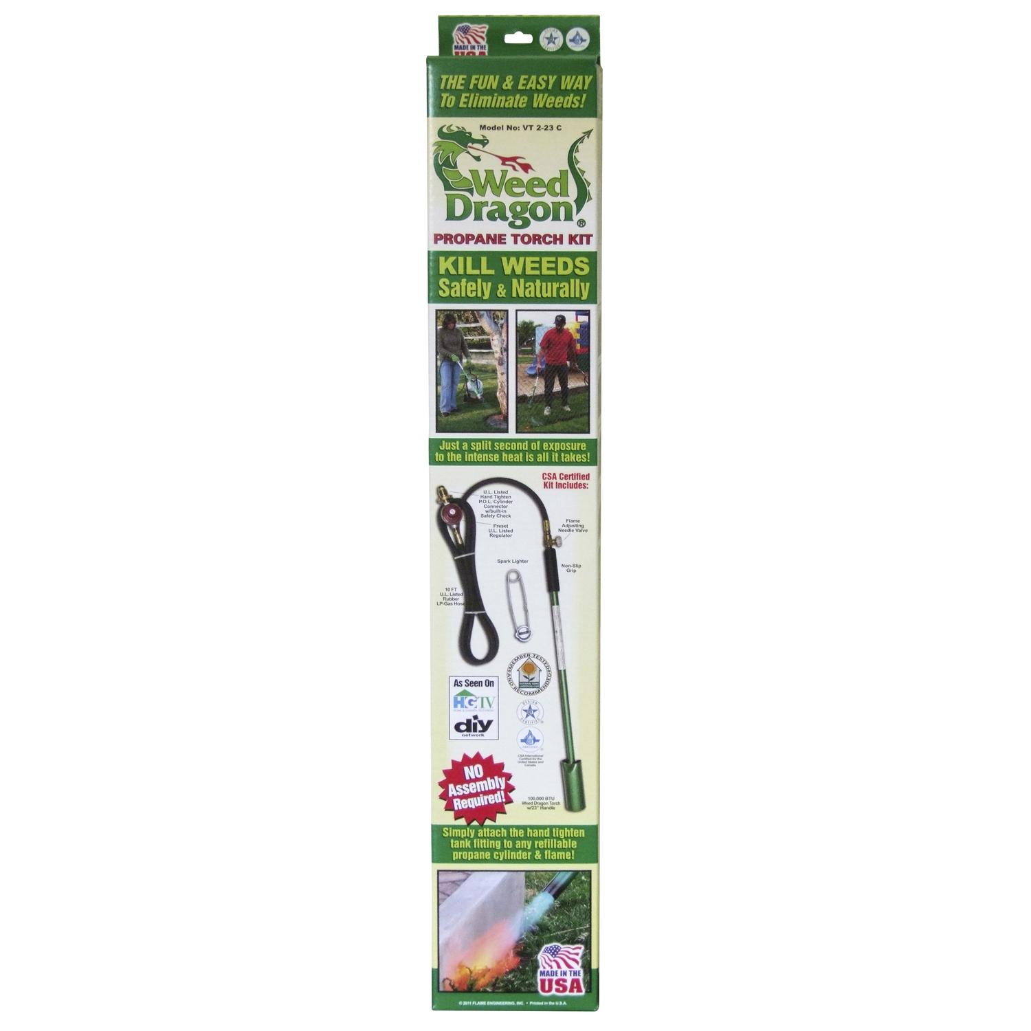 Weed Dragon Weed Torch Kit 1 pc Propane Stine Home + Yard The