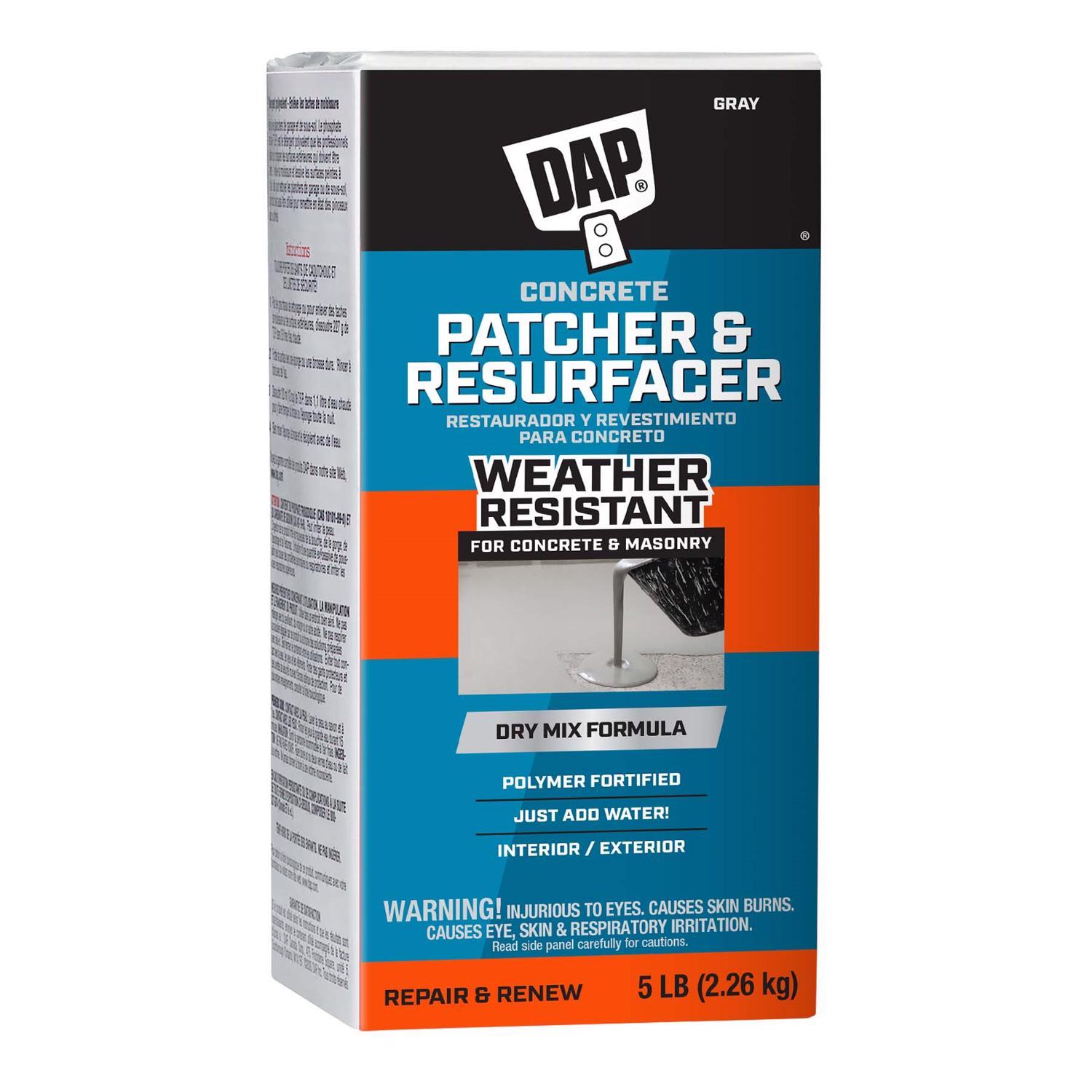 DAP Dry Mix Concrete Resurfacer 5 lb Gray