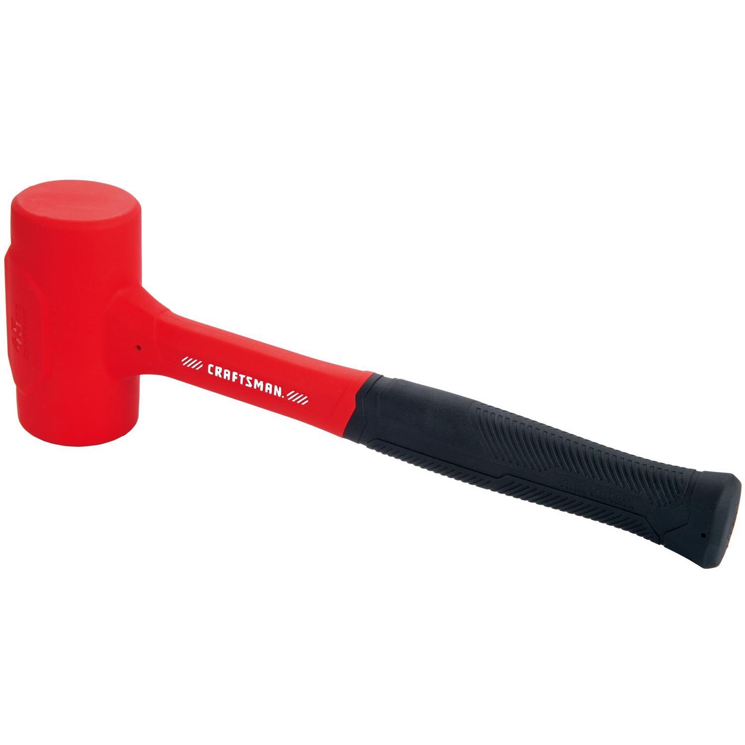 CRAFTSMAN 45 oz Dead Blow Hammer Steel Head Steel and Composite Handle