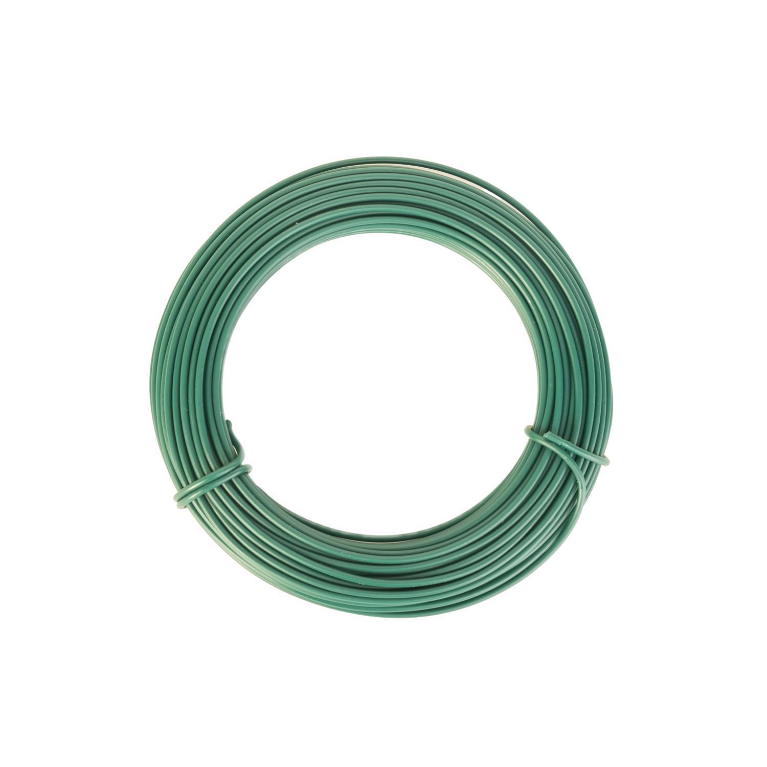 Panacea Green Coated Wire Garden Ties