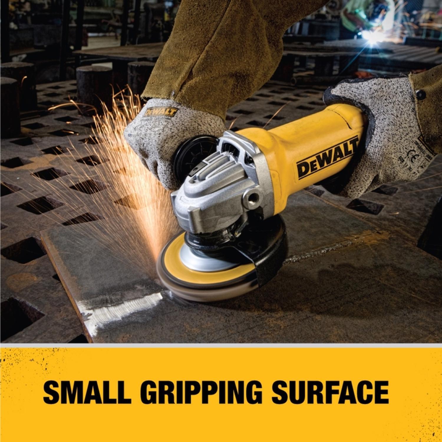 DEWALT 11 amps Corded 4-1/2 in. Small Angle Grinder