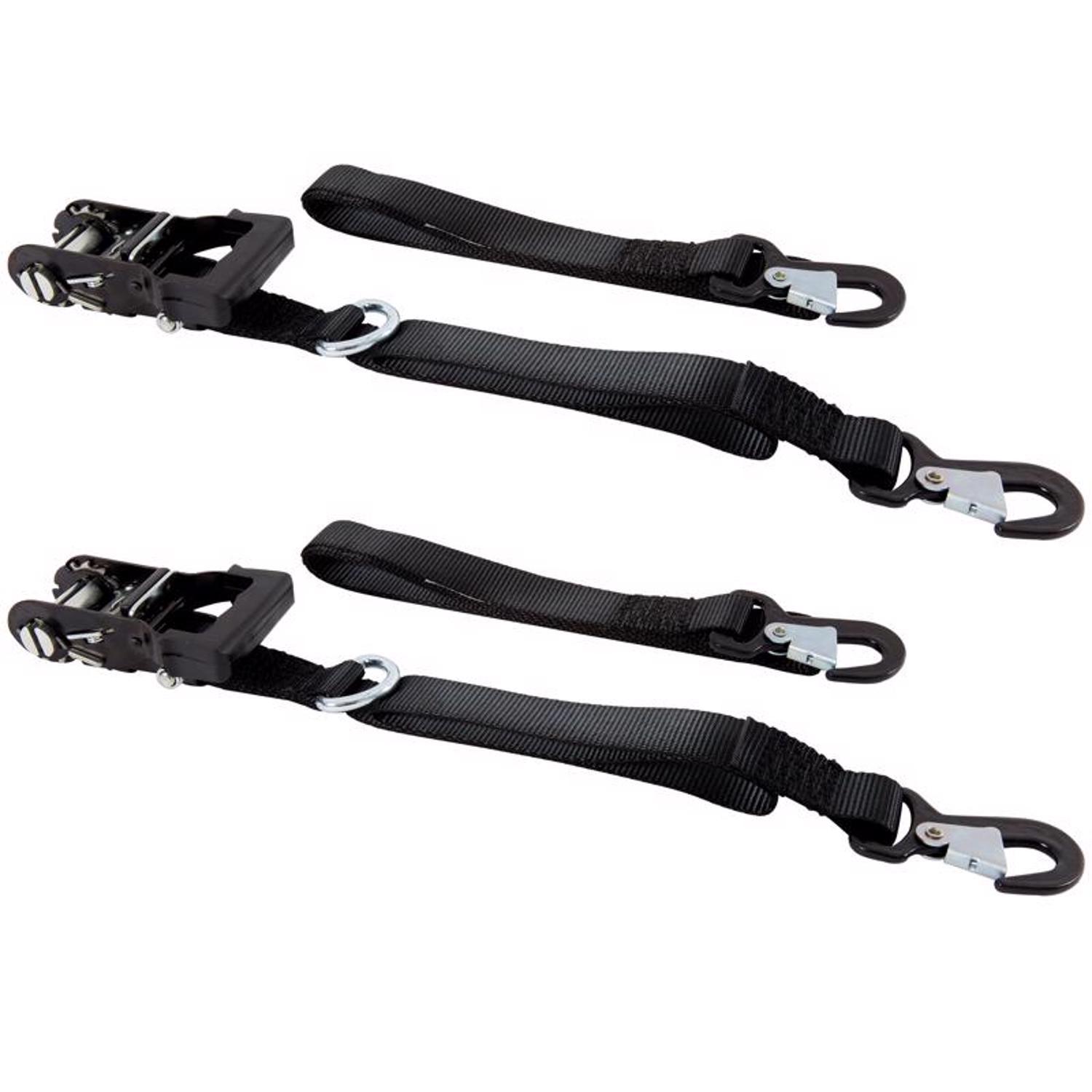 Keeper 1-1/4 in. W X 8 ft. L Black Tie Down Strap 1000 lb 1 pk