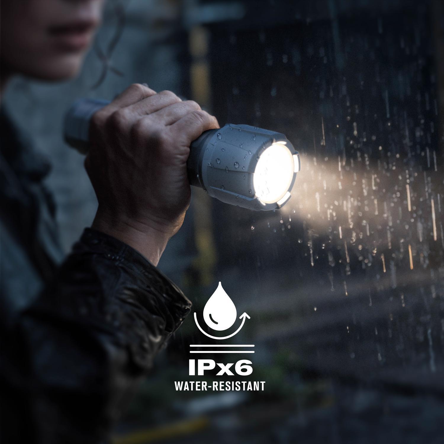 Ace 500 lm Black LED Flashlight AAA Battery