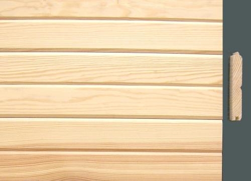 Pine Siding D - Grade #116 1" x 6" x 10'