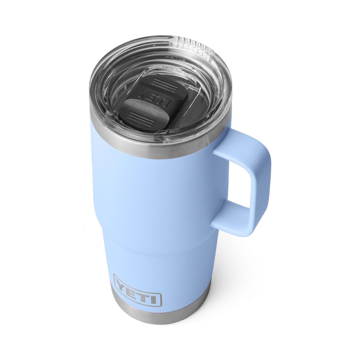 YETI Rambler 20 oz Big Sky Blue BPA Free Travel Mug