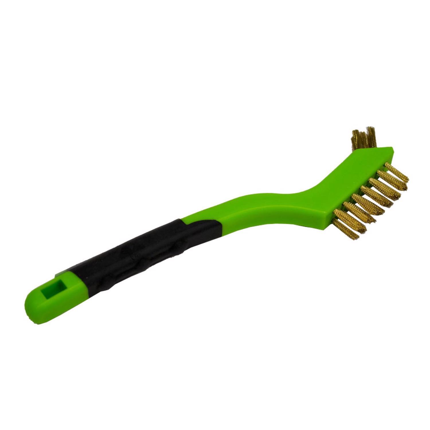 Forney 7-1/4 in. L X 1 in. W Scratch Brush Brass 1 pc