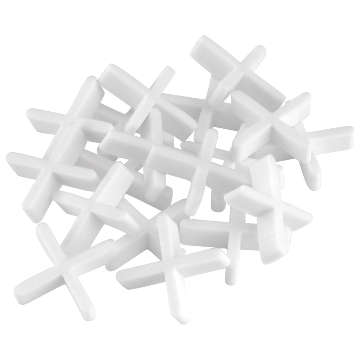 QEP 1/16 in. H X 0.06 in. W X 0.06 in. L Plastic Tile Spacer 300 pk