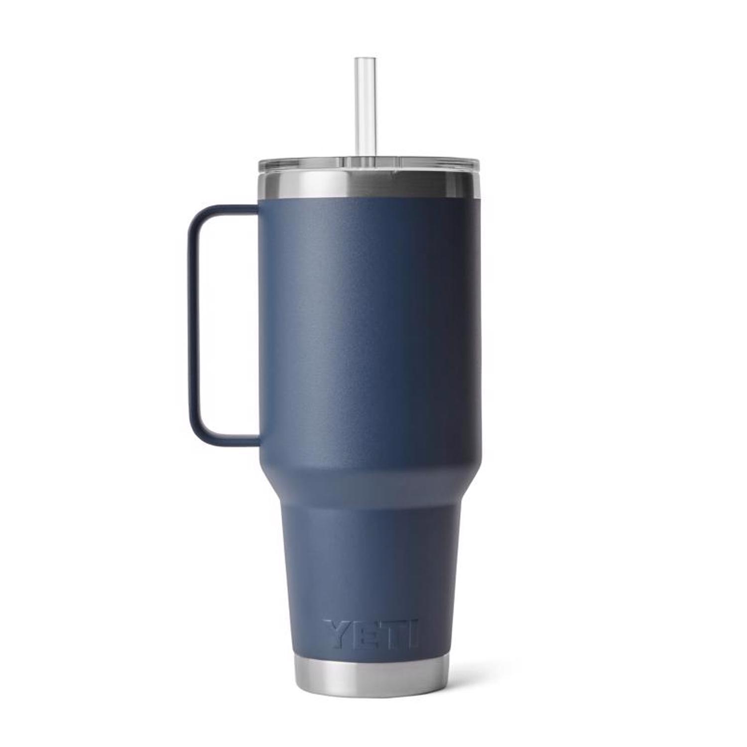 YETI Rambler 42 oz Navy BPA Free Straw Mug
