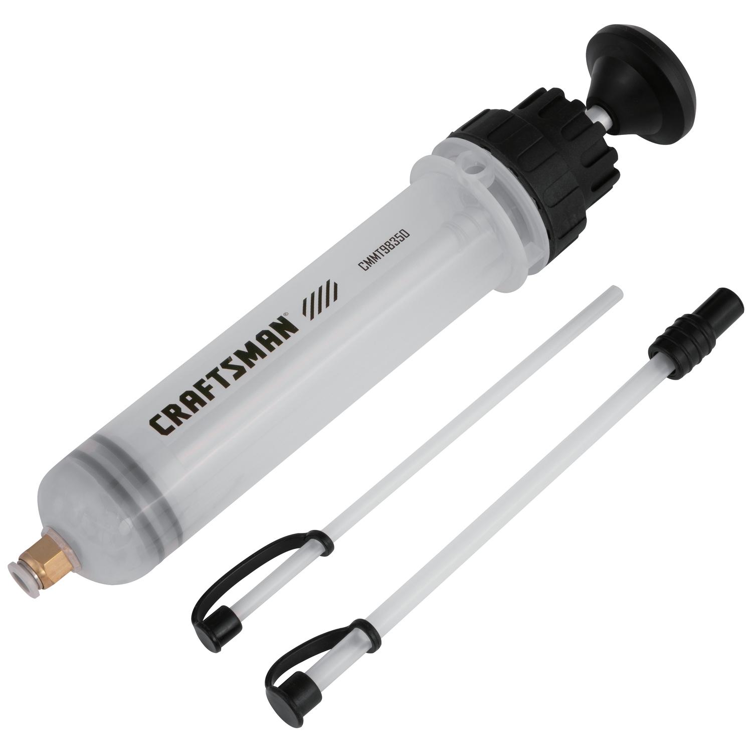 CRAFTSMAN Hand Operated Plastic 7 in. Fluid Extractor