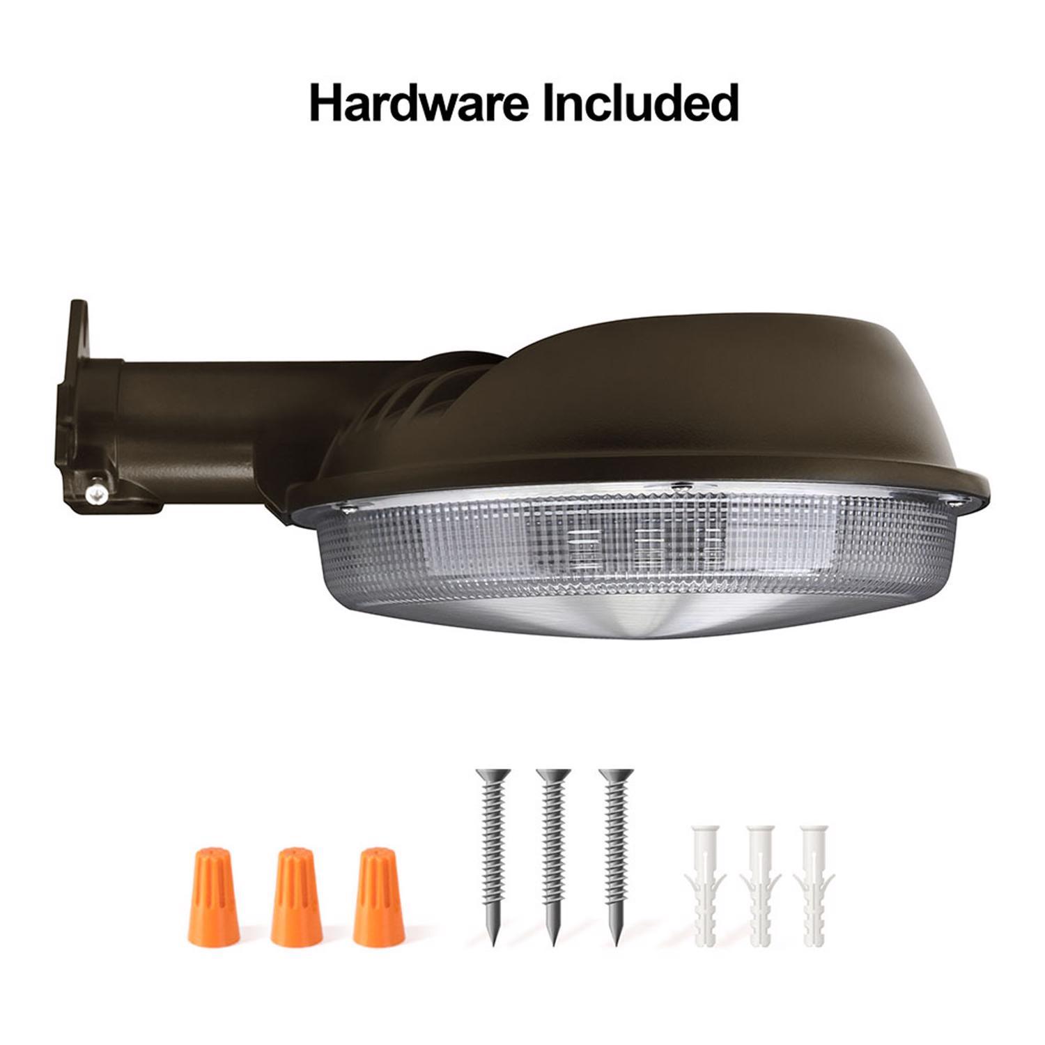 Feit LED Dusk to Dawn Hardwired LED Bronze Area Light