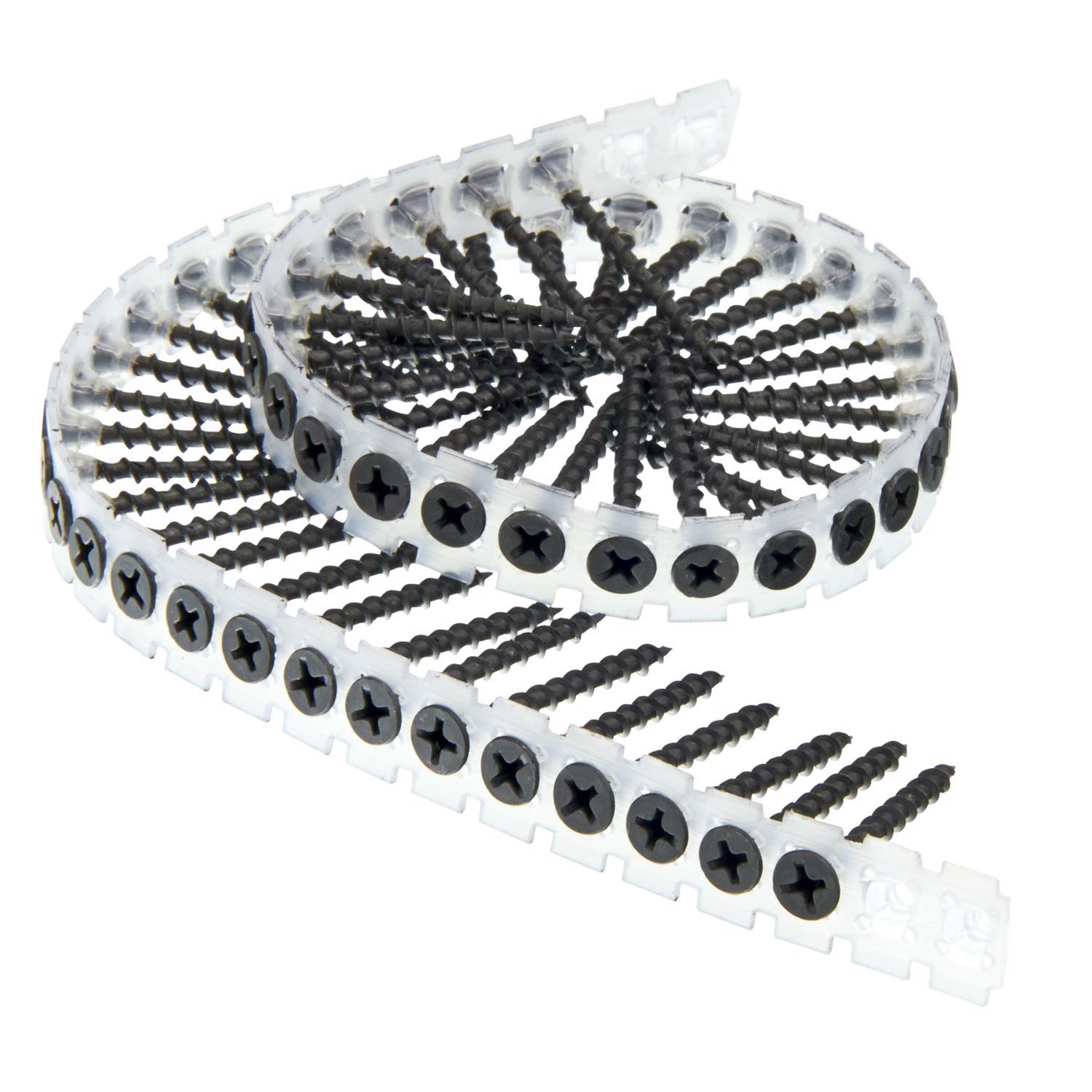 Senco DuraSpin No. 6 Sizes X 1-5/8 in. L Phillips Coarse Collated Drywall Screws 1000 pk