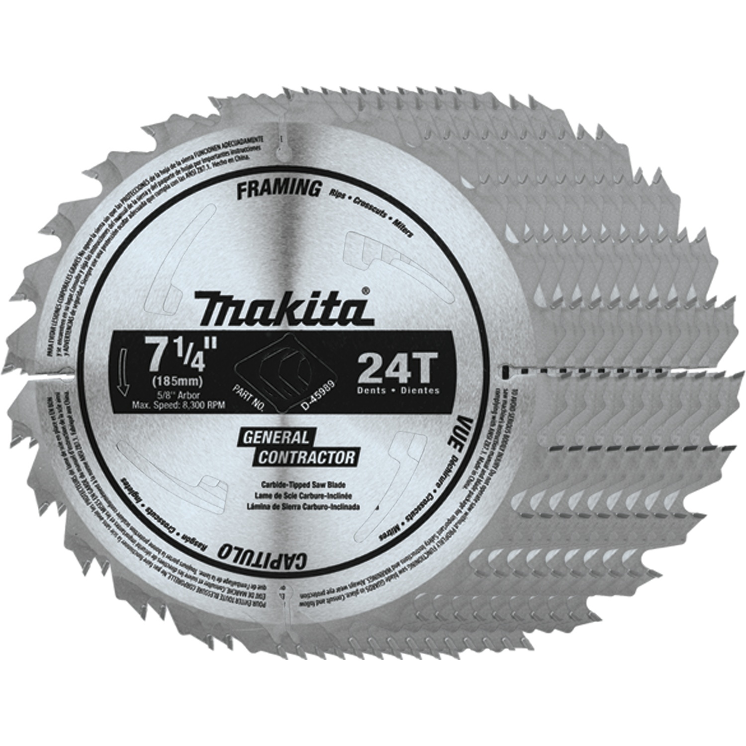 Blade Circ Carb Mak 7-1/4 24 G