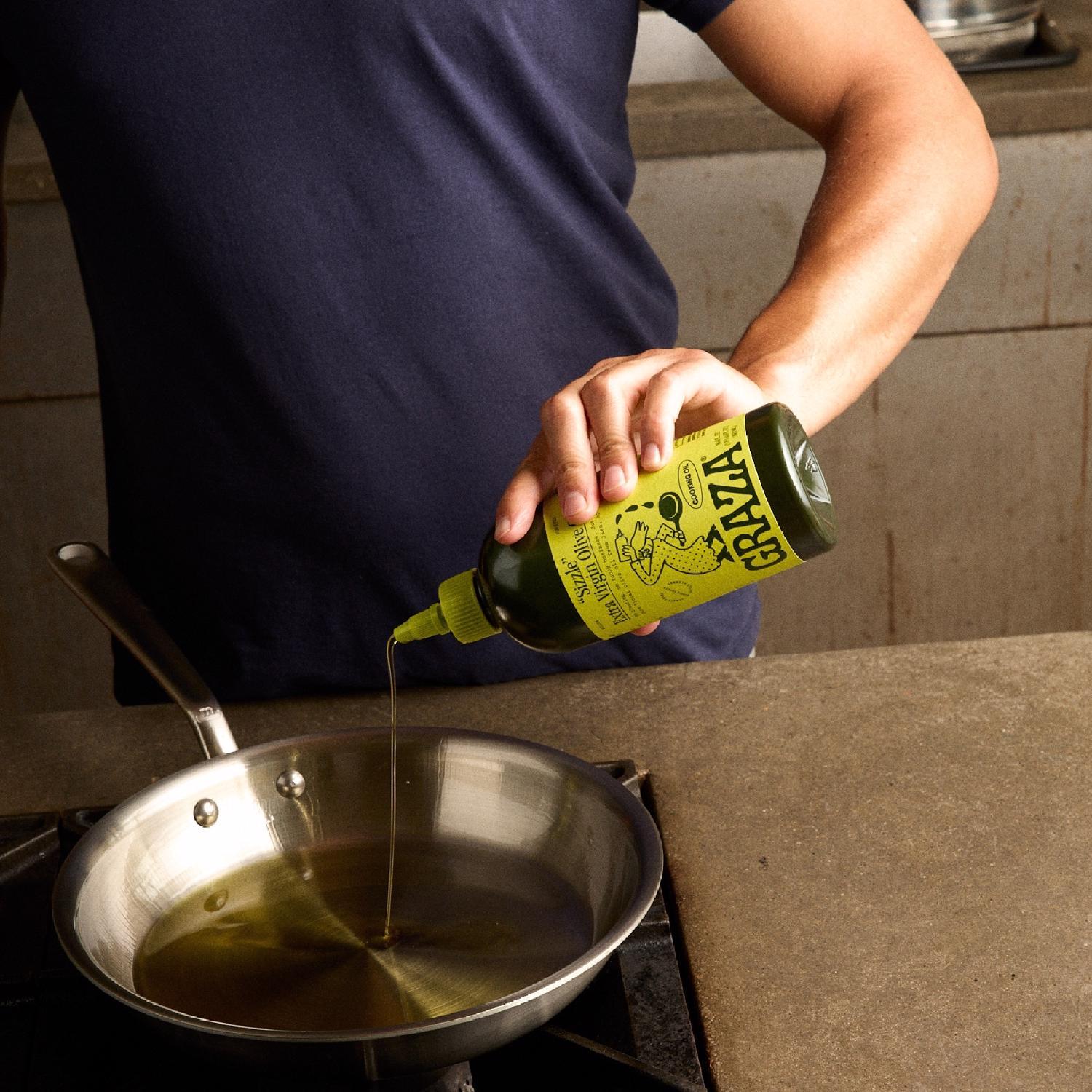 Graza Sizzle Extra Virgin Oil 500 ml Bottle