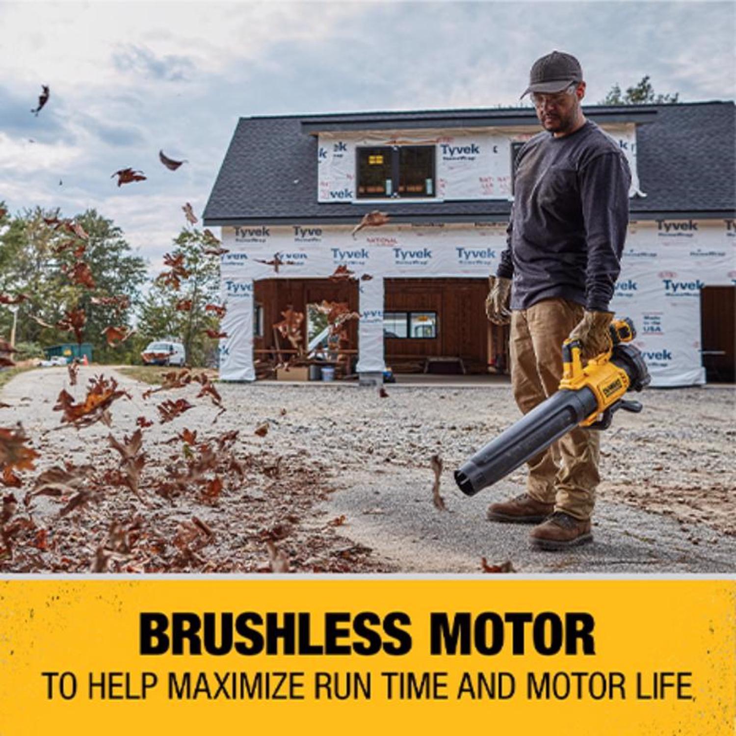 DeWalt 20V MAX DCBL722P1 125 mph 450 CFM 20 V Battery Handheld Blower Kit (Battery & Charger)