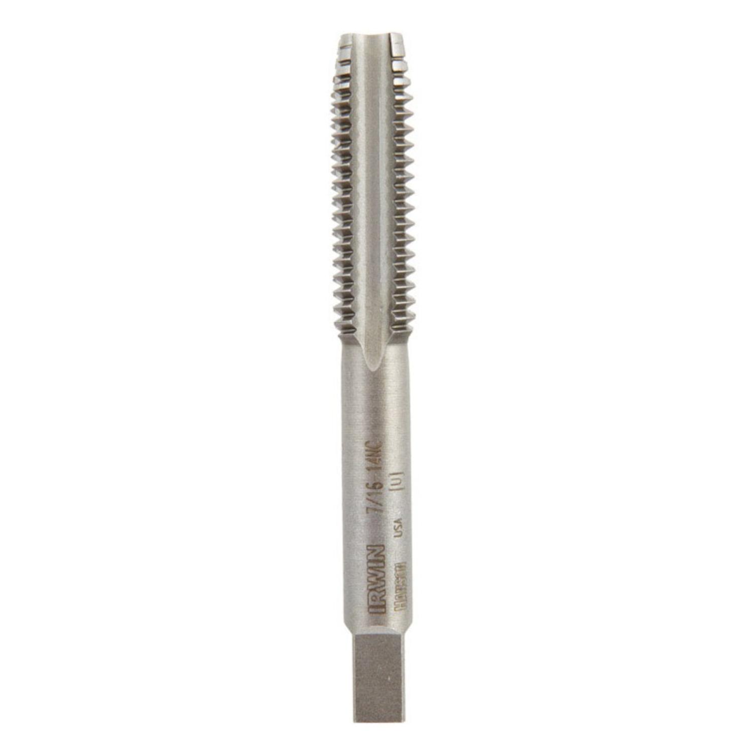 Irwin Hanson High Carbon Steel SAE Fraction Tap 7/16 in. 1 pc