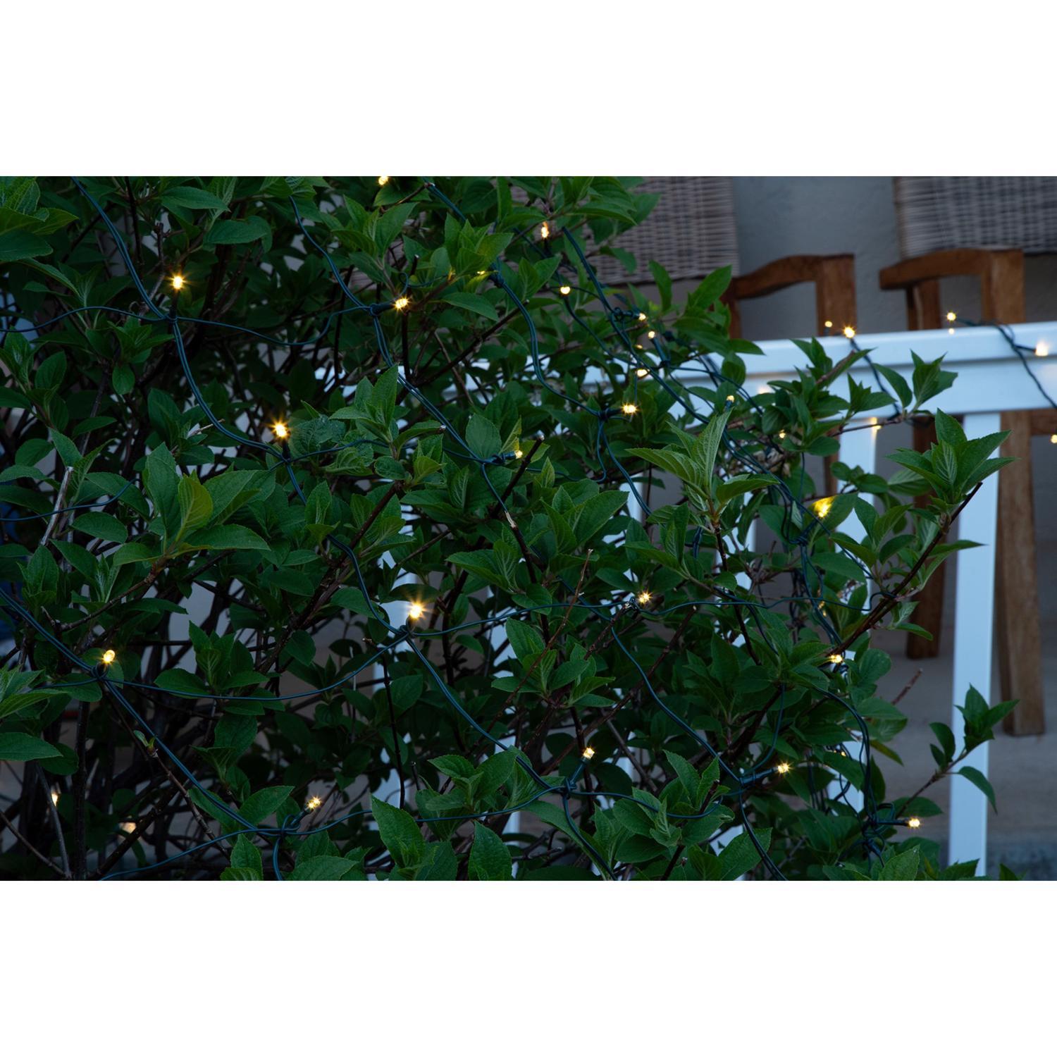 Celebrations Platinum LED T5 Multicolored 100 ct Net Smart-Enabled Christmas Lights 4 ft.