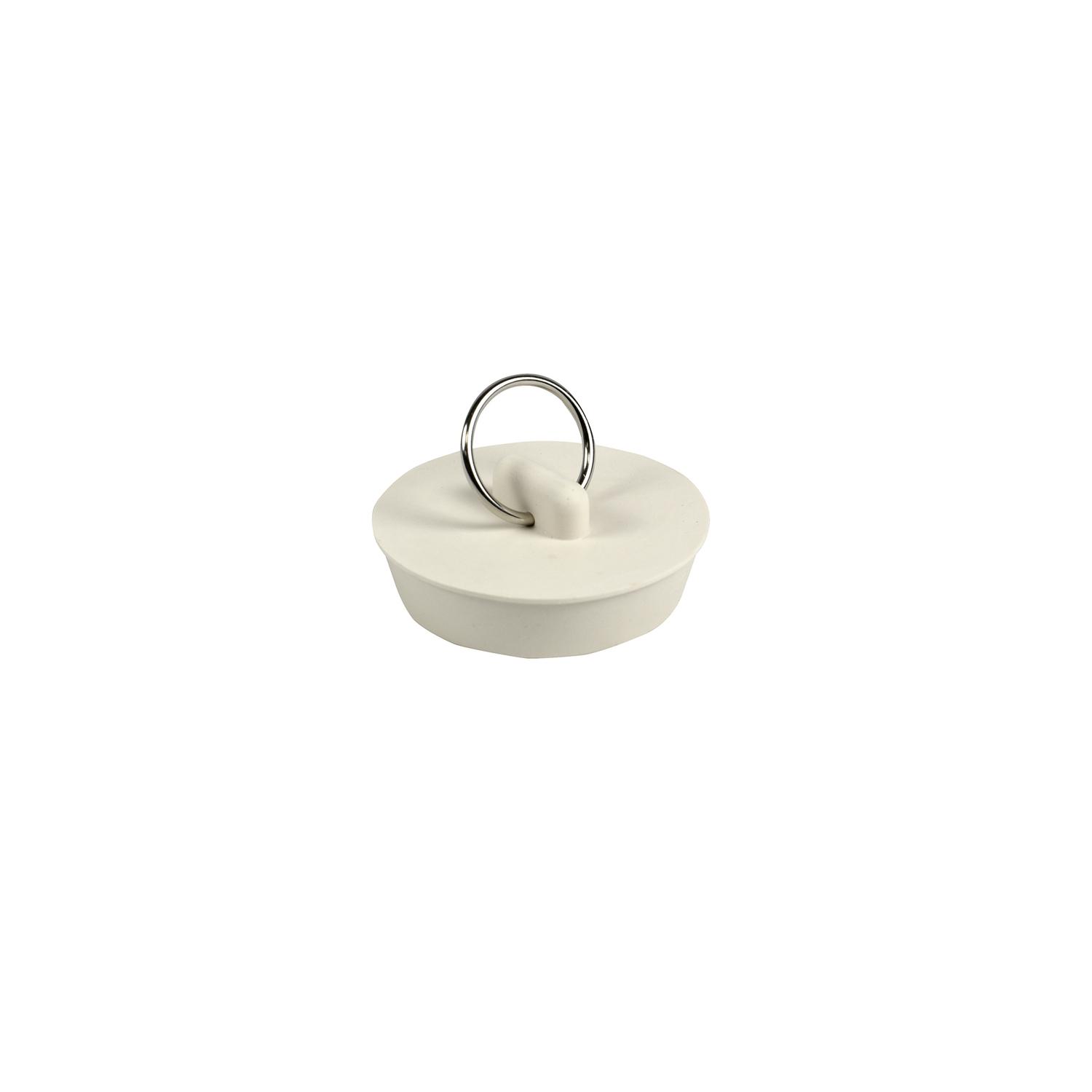 Ace 1-5/8 in. White Rubber Tub Stopper