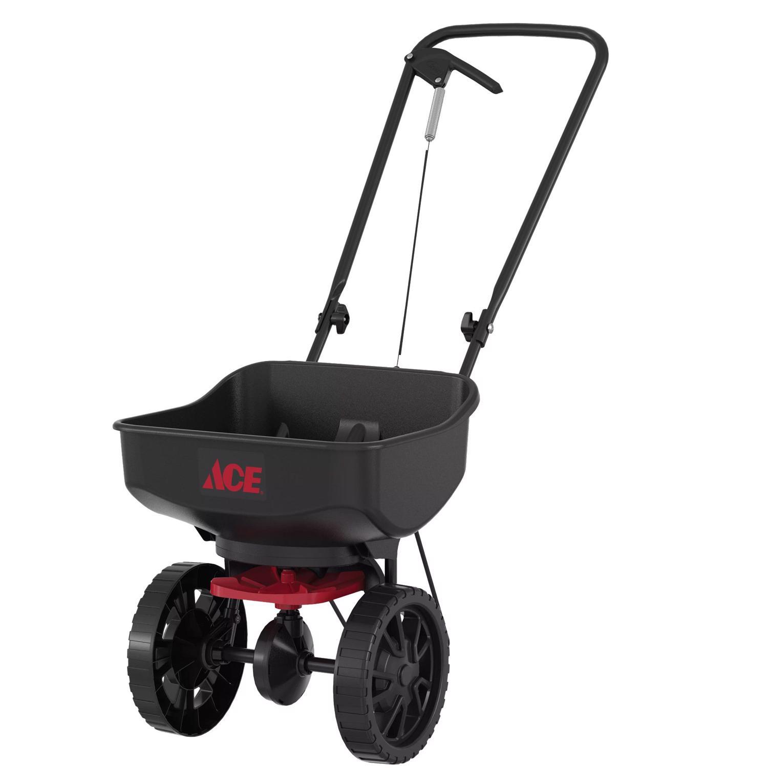 Ace Broadcast Push Spreader For Fertilizer/Ice Melt/Seed 5000 sq. ft.