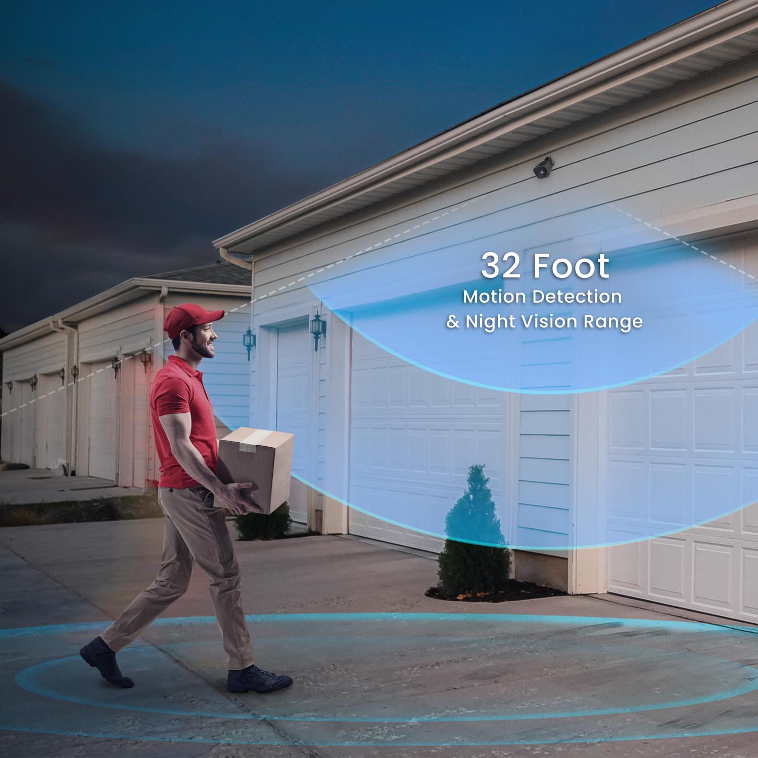 Feit Smart Home Plug-in Outdoor Smart-Enabled Security Camera