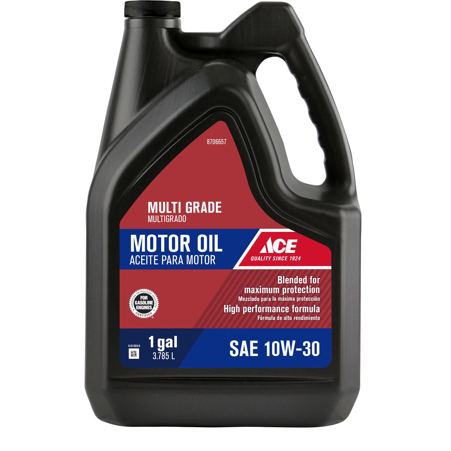 Ace 10W-30 4-Cycle Multi Grade Motor Oil 1 gal 1 pk