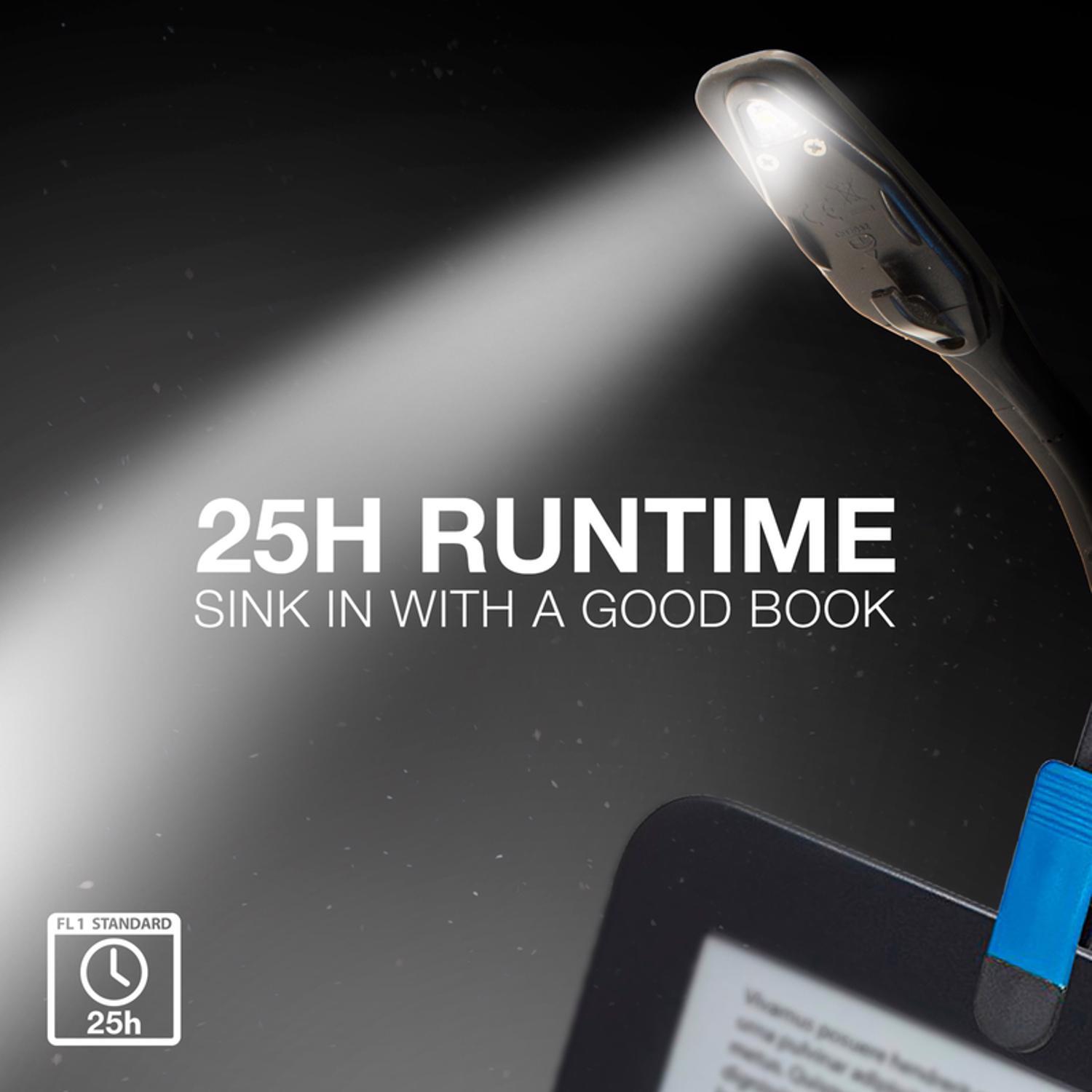 Energizer 11 lm Black/Yellow LED Clip Light CR2032 Battery