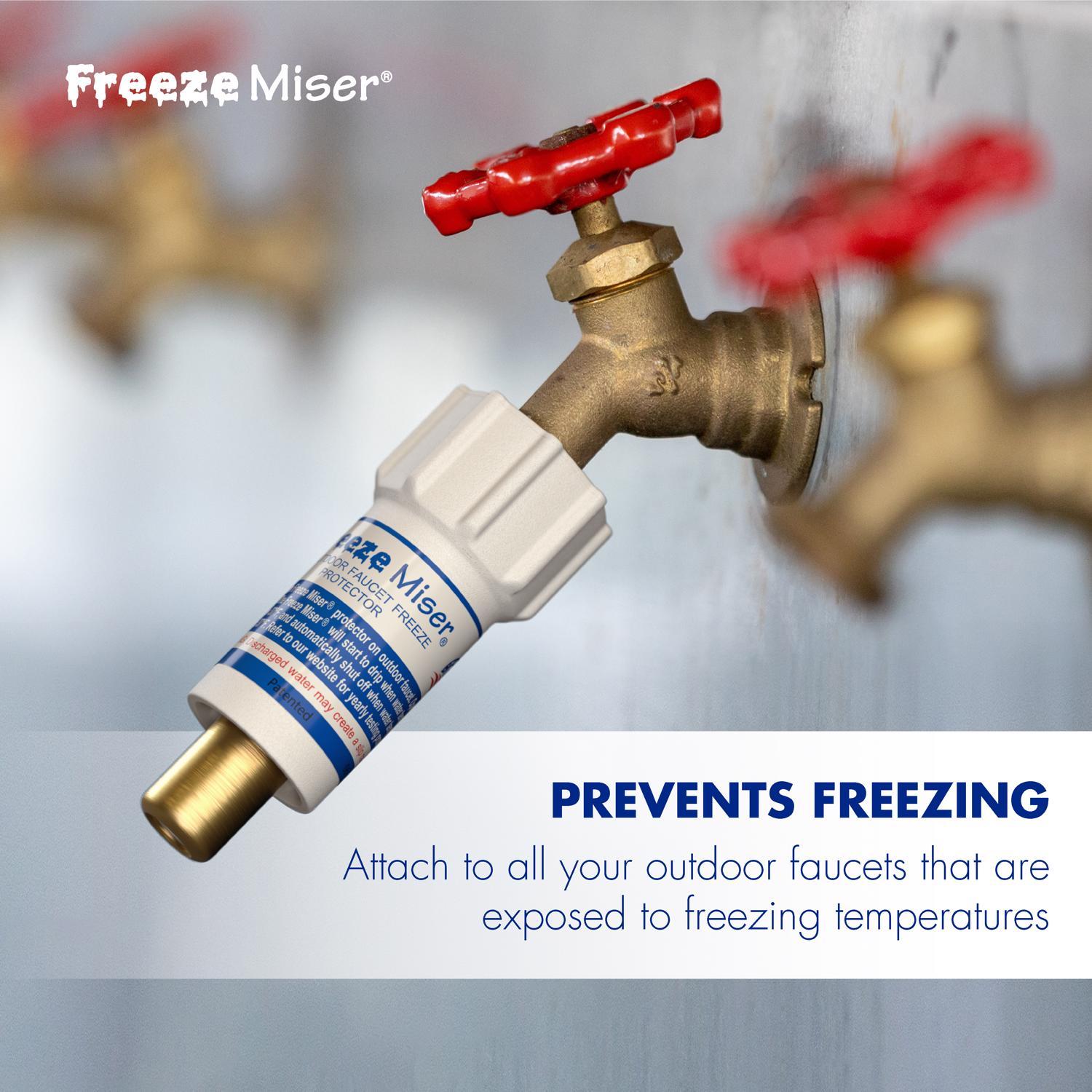Freeze Miser Plastic Faucet Cover Protector