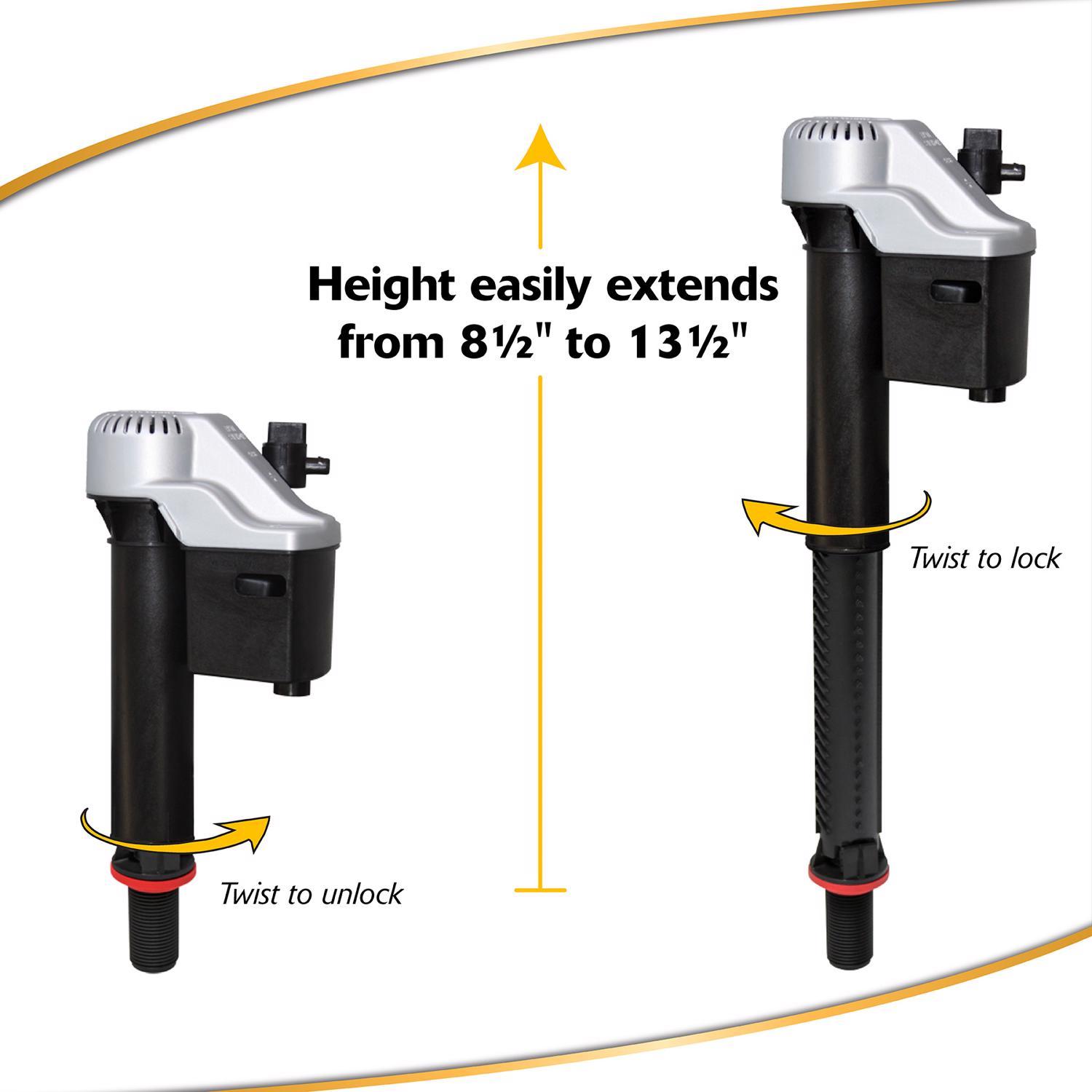 Korky QuietFILL Platinum Universal Complete 2 Inch Toilet Repair Kit