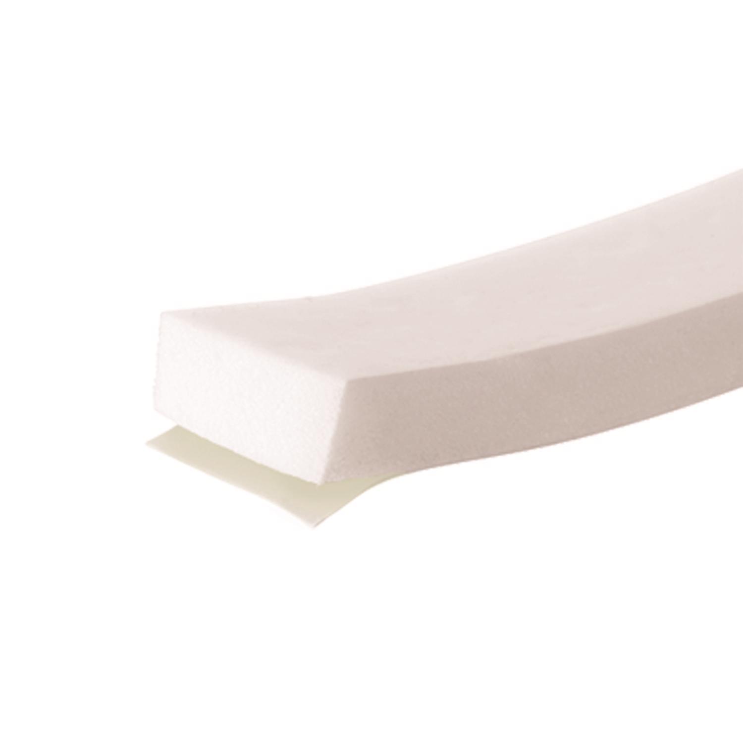M-D Building Products White Foam Weather Stripping Tape For Doors and Windows 204 in. L X 0.19 in.