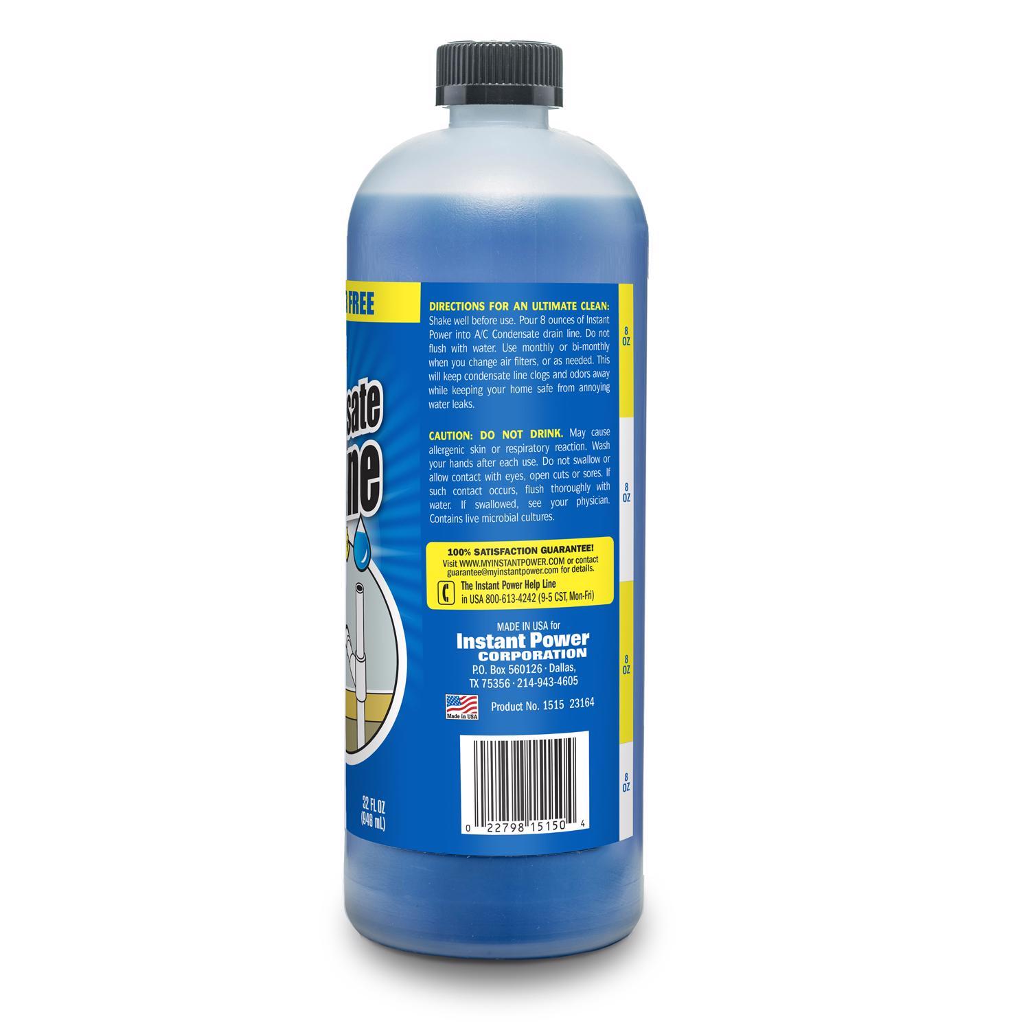 Instant Power Air Conditioner Condensate Drain Line Cleaner 1 L Liquid