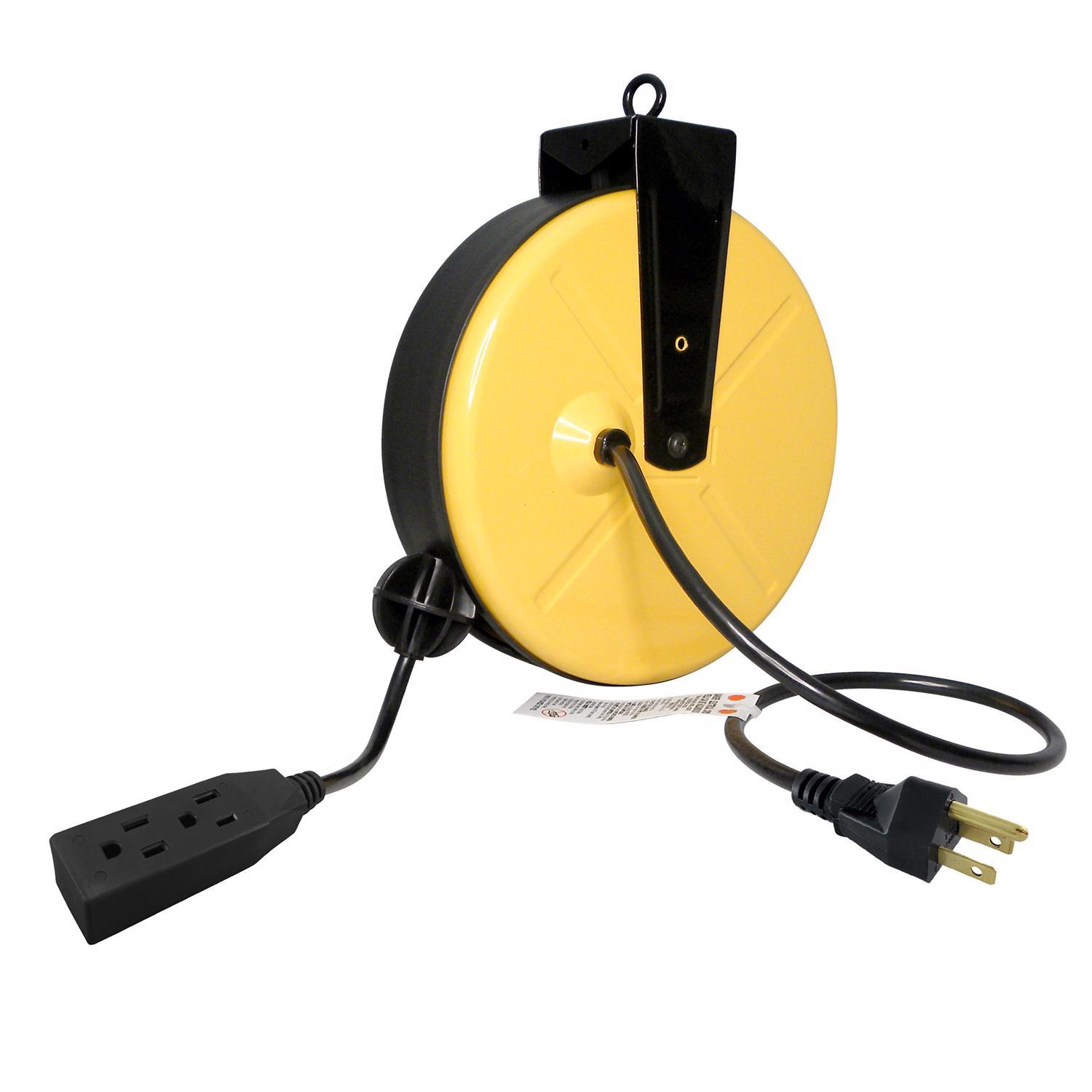 Ace Indoor 30 ft. L Yellow Extension Cord 16/3 SJTW