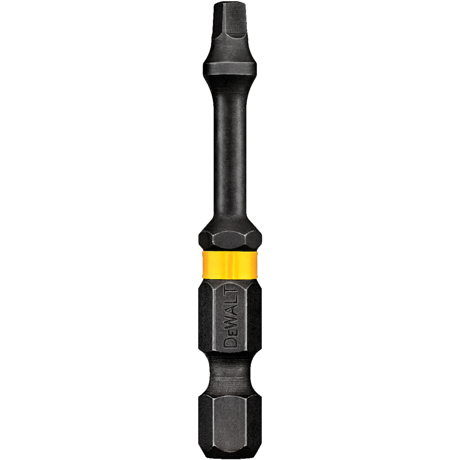 DeWalt FlexTorq Square #2 X 2 in. L Impact Power Bit Steel 1 pc