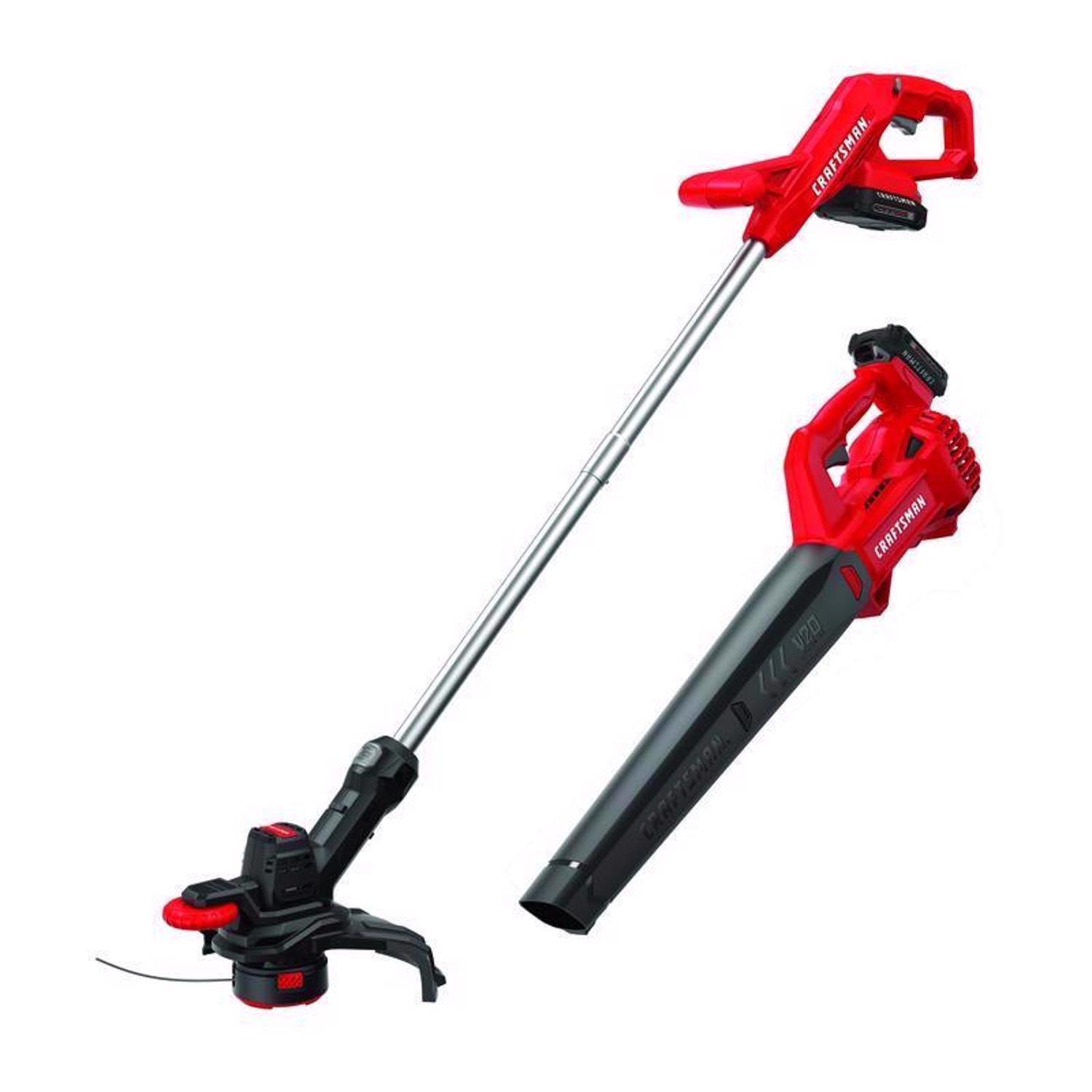 Craftsman 98020 40v lithium cordless trimmer and edger online