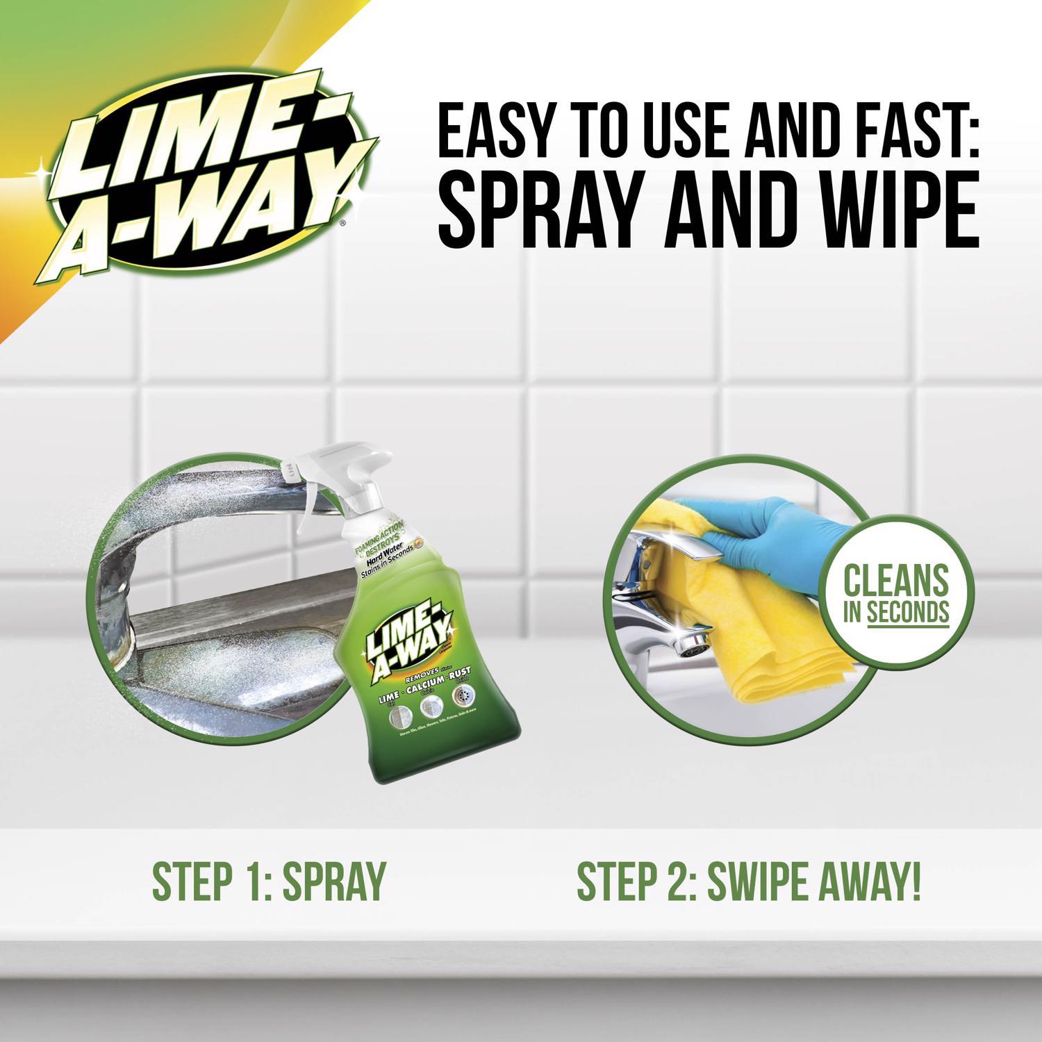 Lime-A-Way Spring Fresh Scent Cleaner and Polish 22 oz Liquid