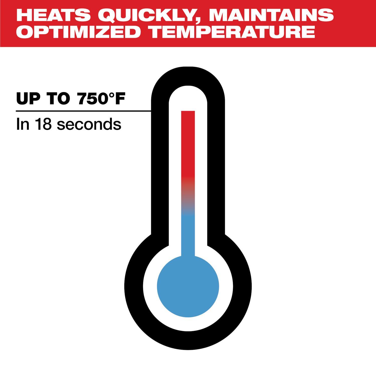 Milwaukee M12 Cordless Adjustable Soldering Iron 16 W 1 pk