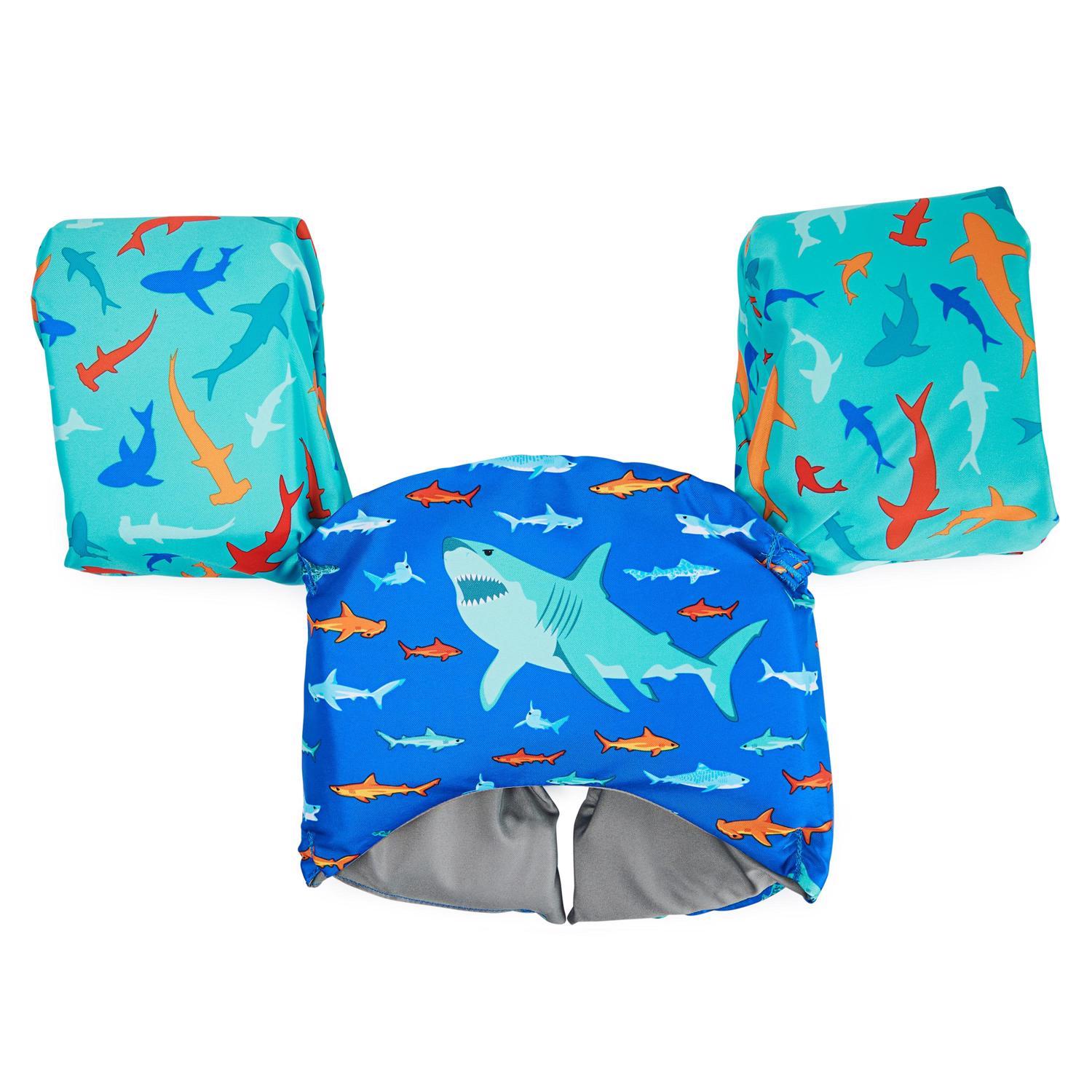 Swimways Blue/Purple Fabric/Mesh Sea Squirts Swim Trainer Life Jacket