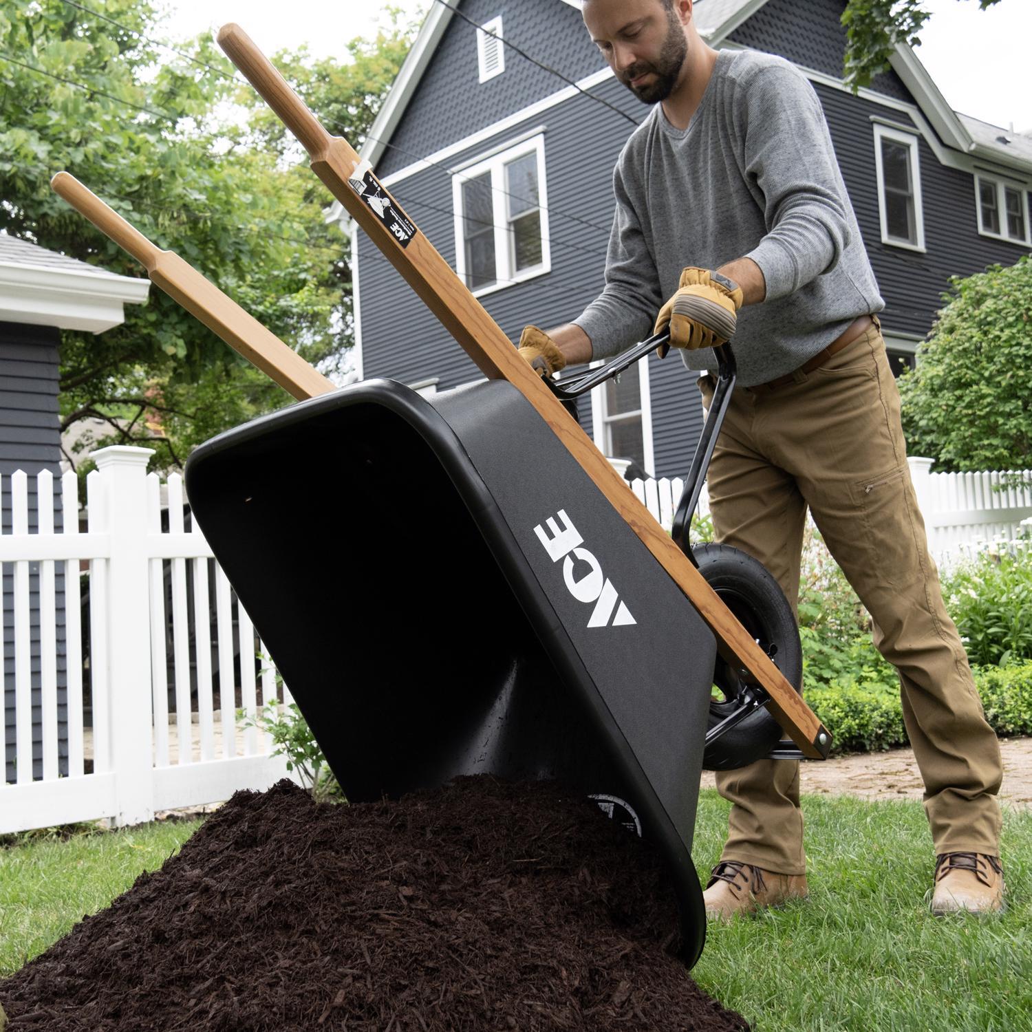 Ace Poly Residential Wheelbarrow 6 cu ft