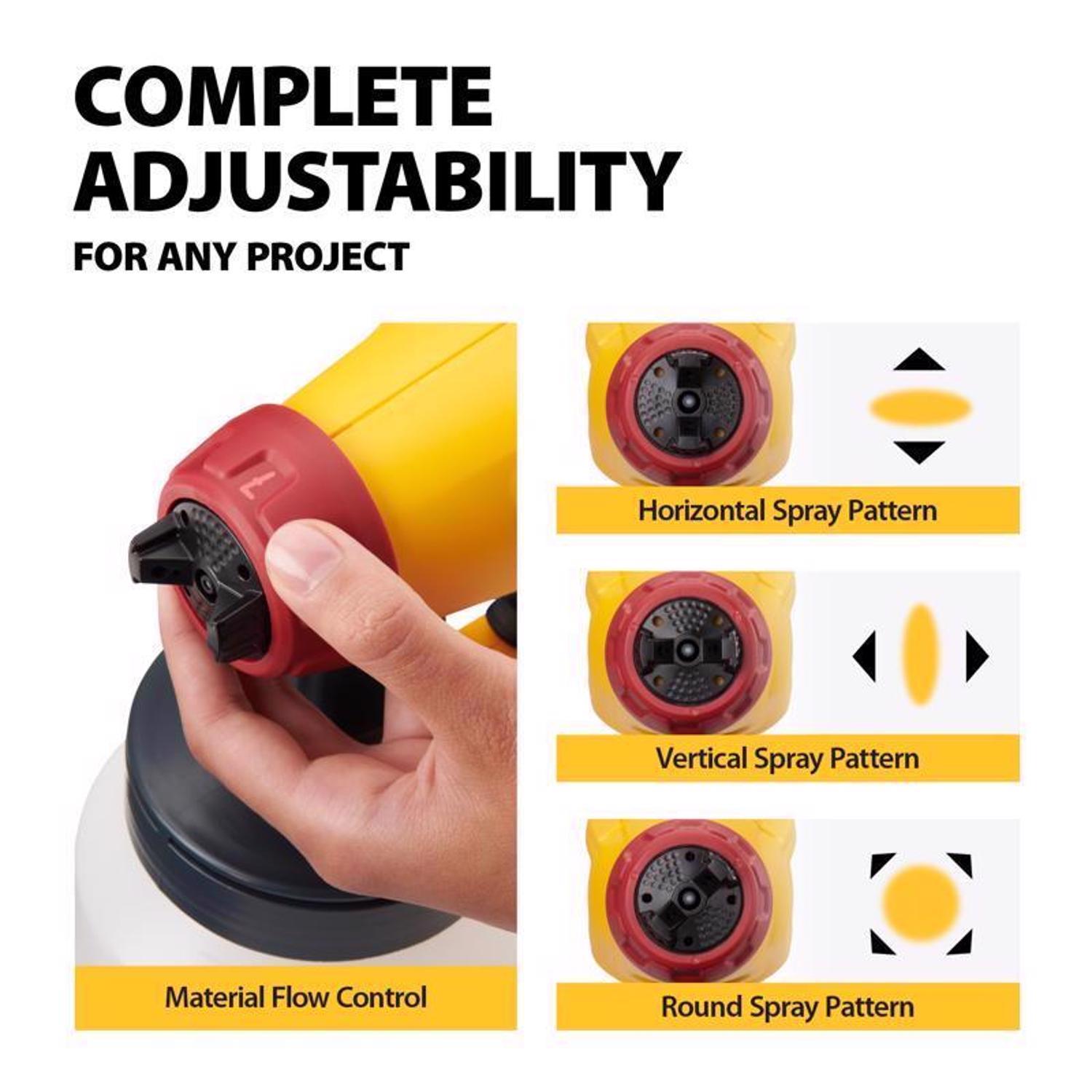 Wagner Control Spray Lite Duty 3 psi Metal HVLP Paint Sprayer Stine