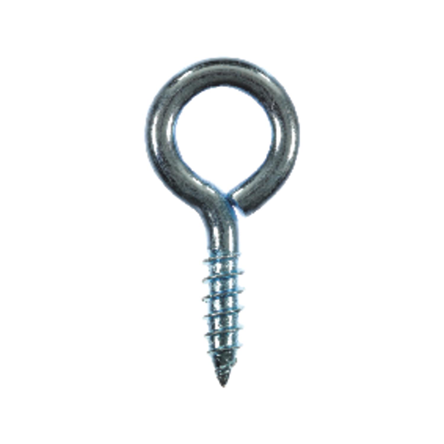 Ace 1/4 in. D X 1-13/16 in. L Zinc-Plated Steel Screw Eye 80 lb. cap. 5 pk