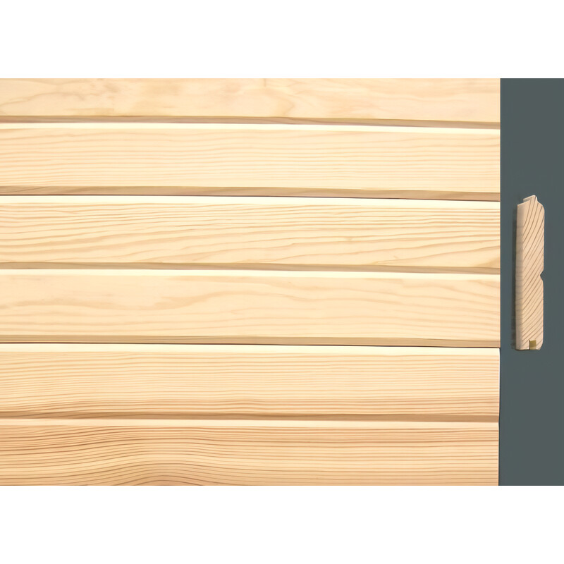 1 in. x 6 in. x 16 ft. #116 Pine Siding D - Grade
