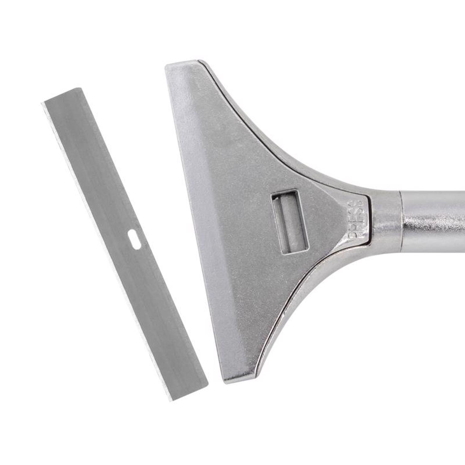 QEP 4 in. H Steel Floor Scraper Blade 5 pk